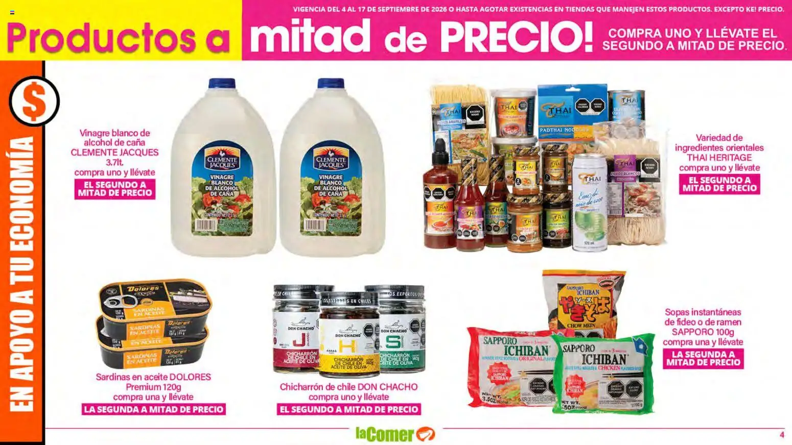 Vista previa las ofertas de la tienda La Comer - La Comer folleto desde el 04/09/2026 