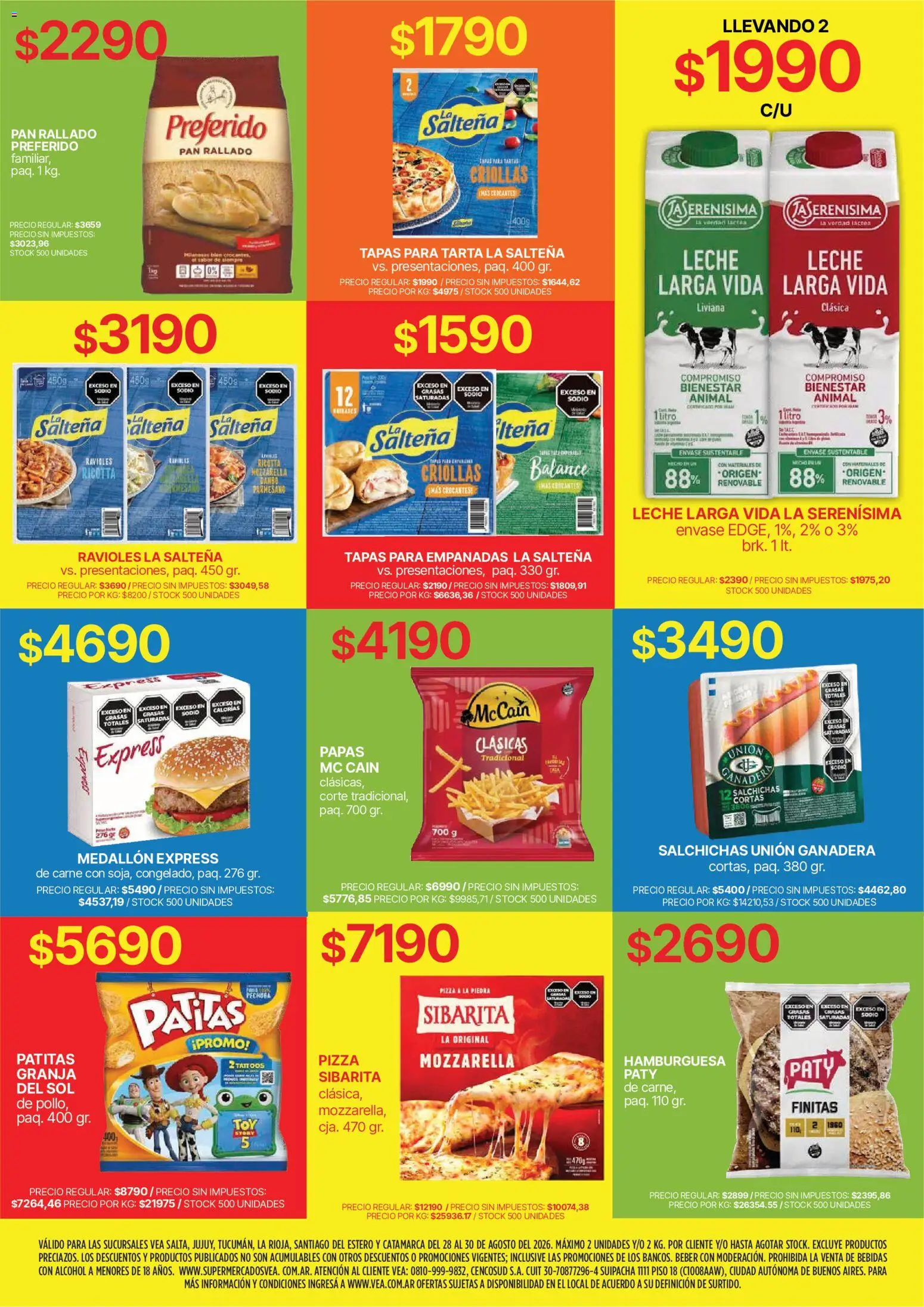 Vista previa del folleto de la tienda Vea válido desde el 28/08/2026 