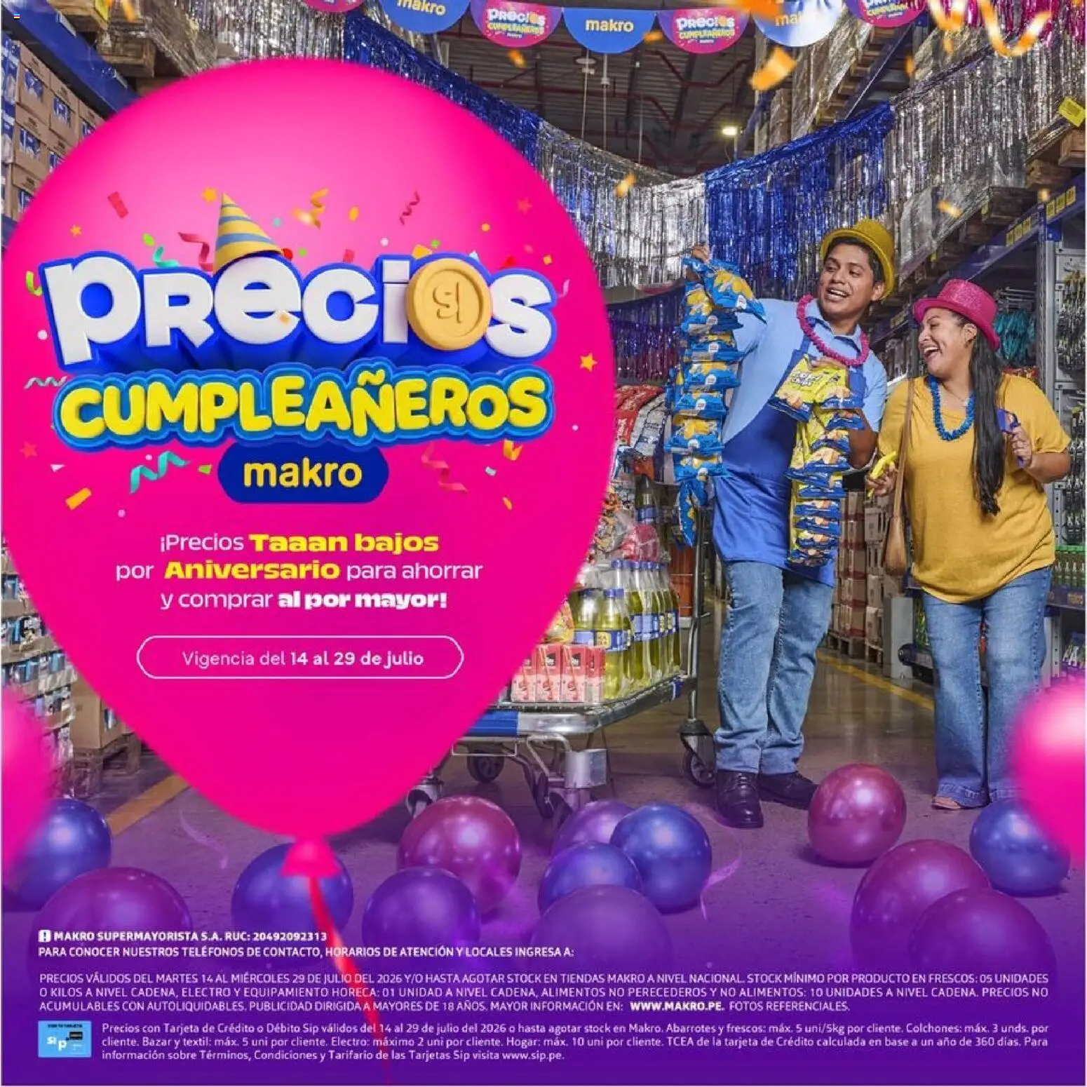 Vista previa de Makro catálogo de la tienda Makro válido desde 14/07/2026