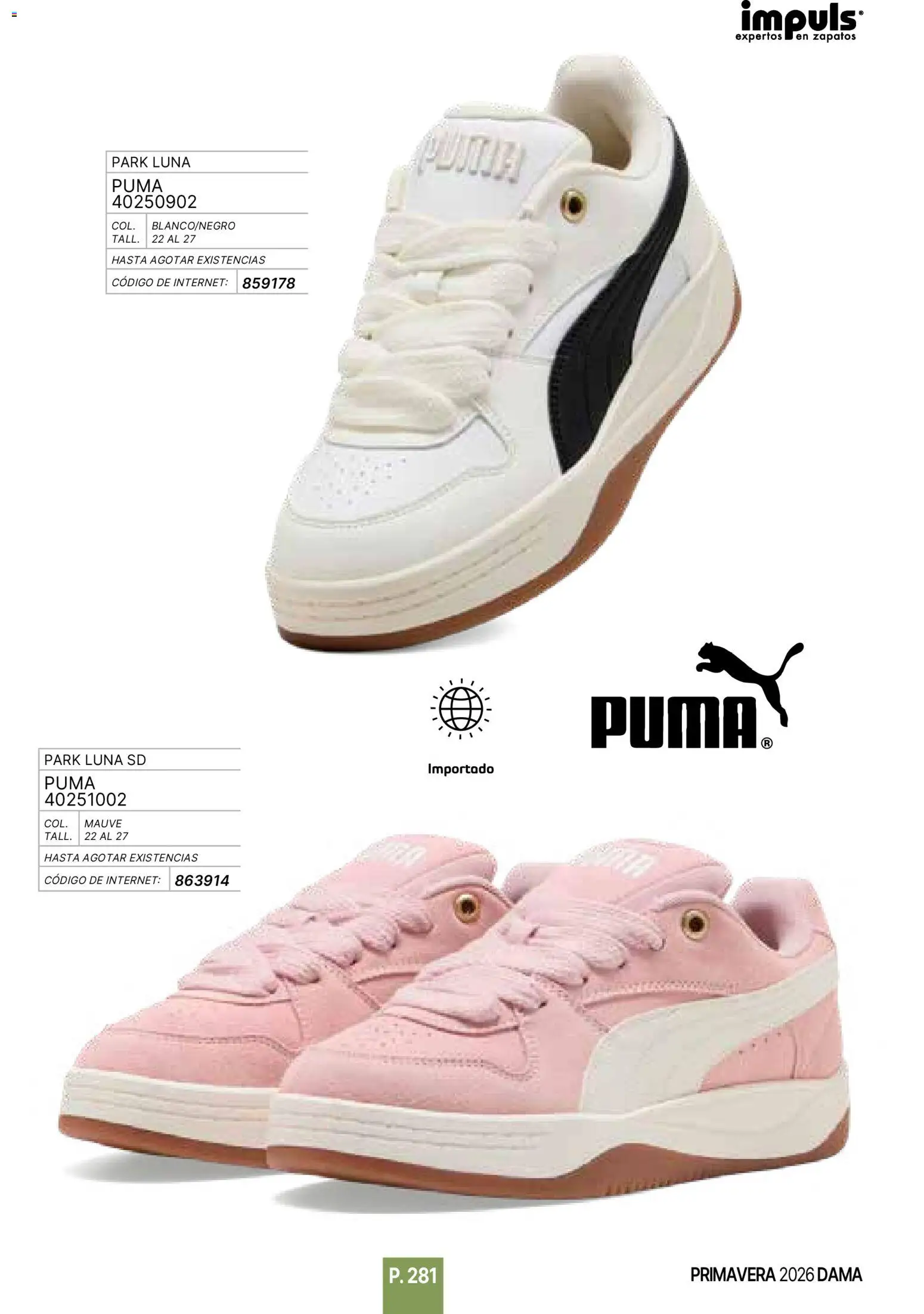 Vista previa las ofertas de la tienda Impuls - Catálogo Primavera desde el 01/01/2026 - Zapatos