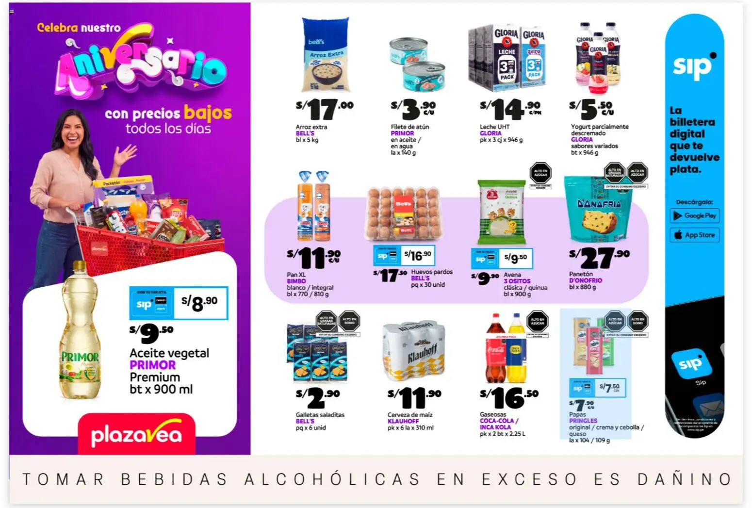Vista previa de Catálogo Plaza Vea - Aviso bomba de la tienda Plaza Vea válido desde 30/10/2026