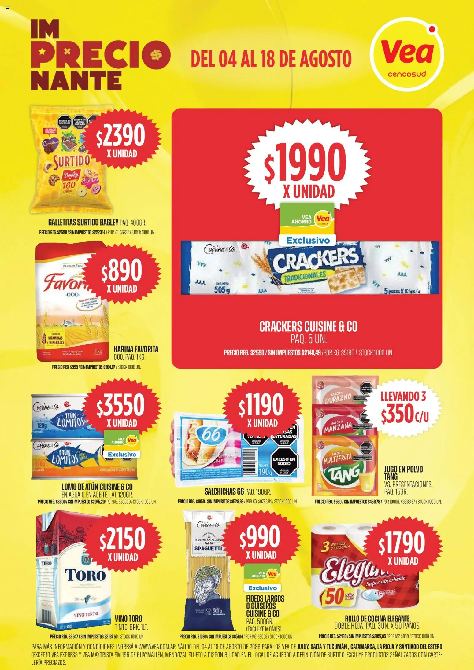 Vista previa del folleto de la tienda Vea válido desde el 04/08/2026 