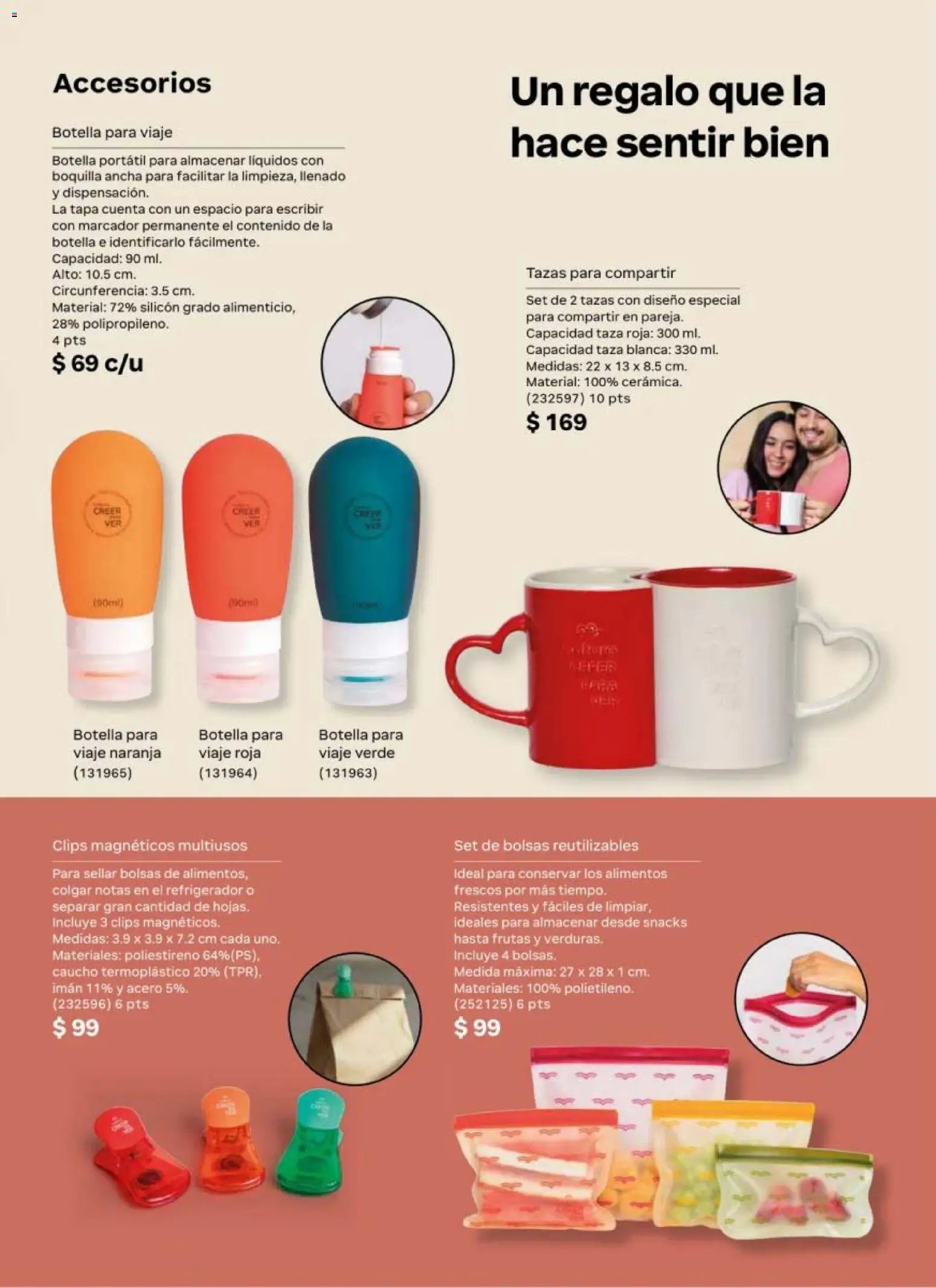 Vista previa las ofertas de la tienda Natura - Natura campaña 6 2026 desde el 02/04/2026 - Refrigerador, Snacks, Taza, Alimentos, Imán, Botella
