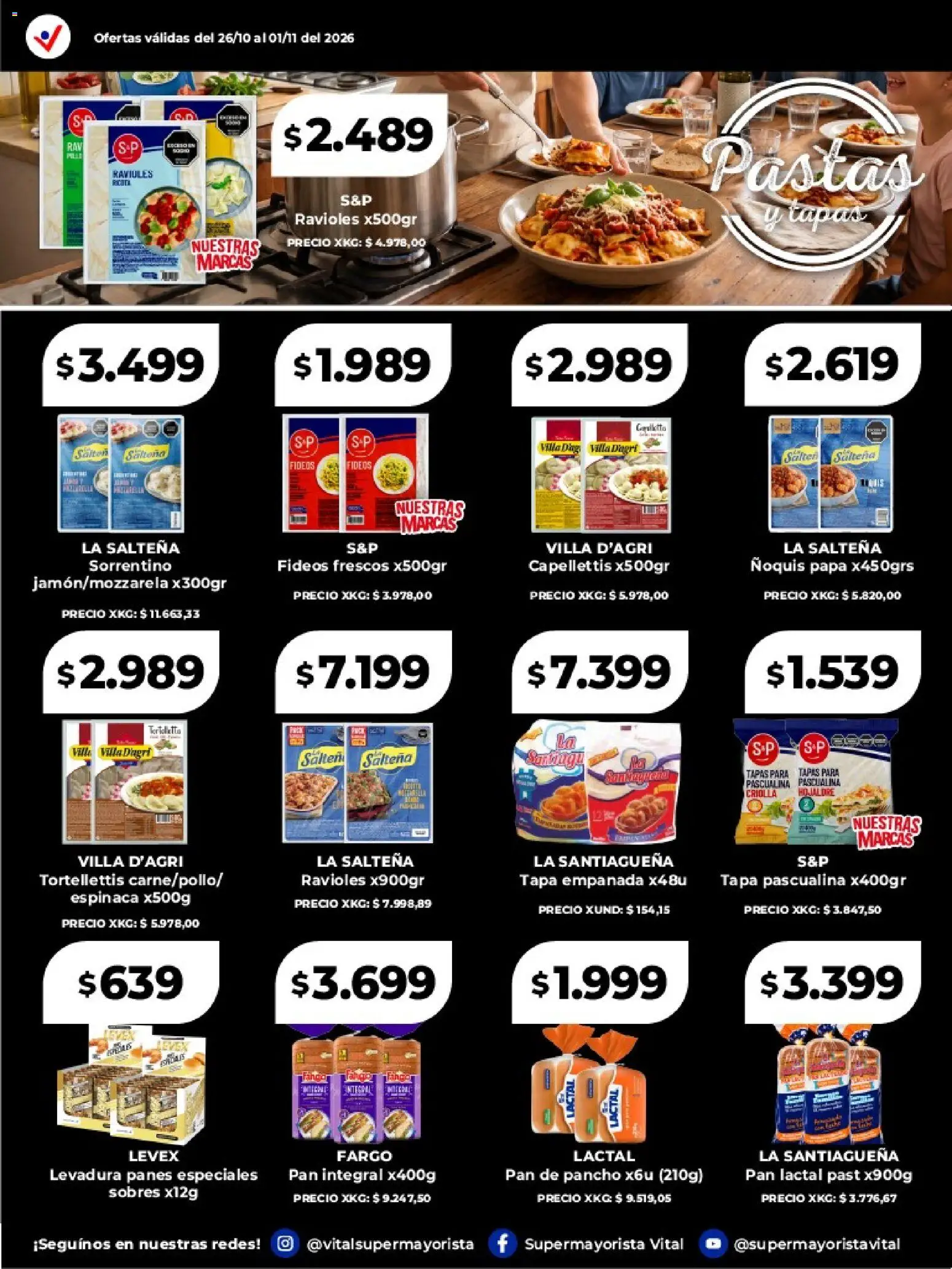 Vista previa del folleto de la tienda Vital válido desde el 26/10/2026 