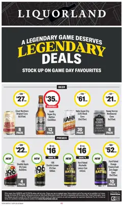 Preview of catalogue Liquorland OS 16/09 from shop Liquorland valid 16/09/2026