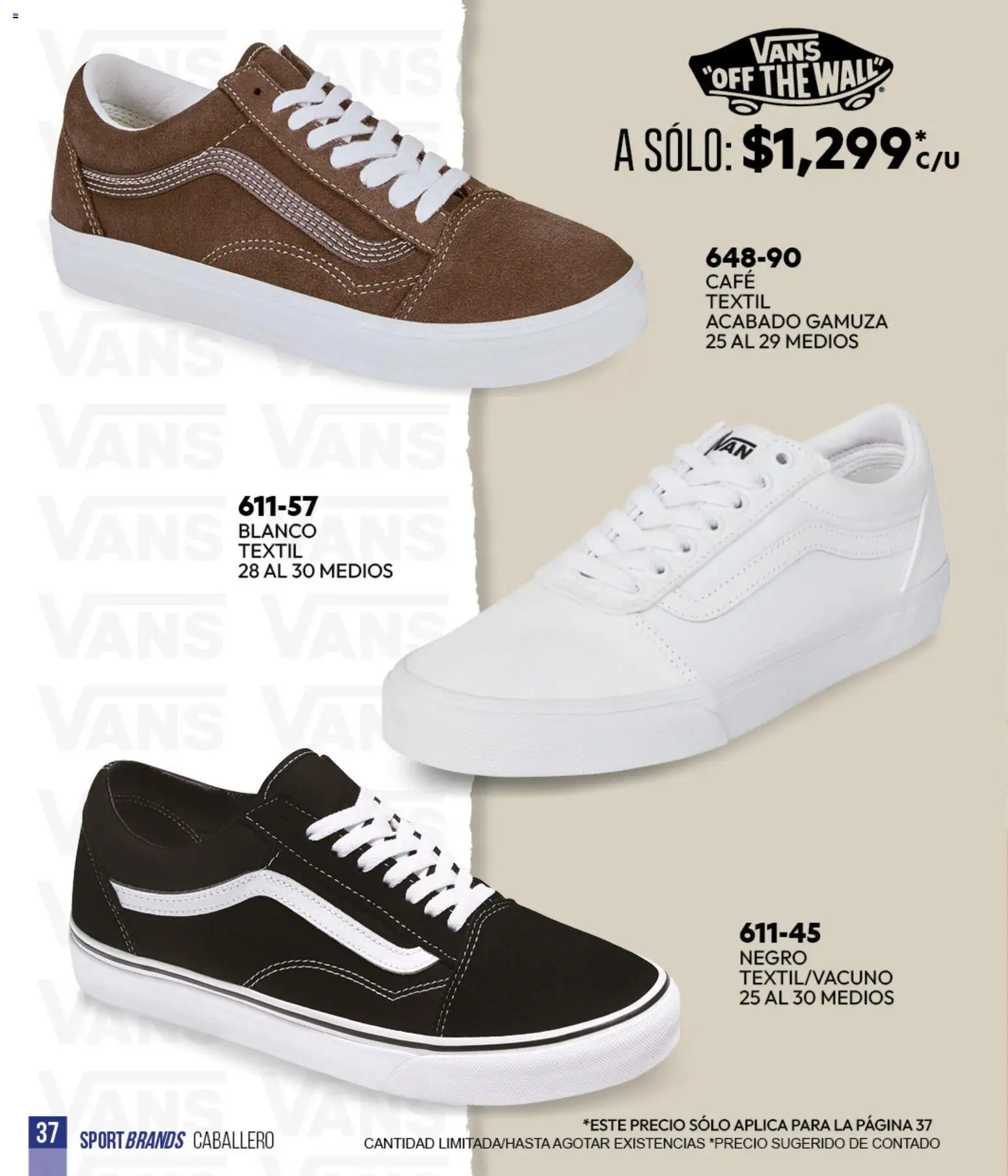 Vista previa las ofertas de la tienda Cklass - Cklass catálogo Sportbrands Verano Caballero desde el 05/03/2026 - Café, Gamuza