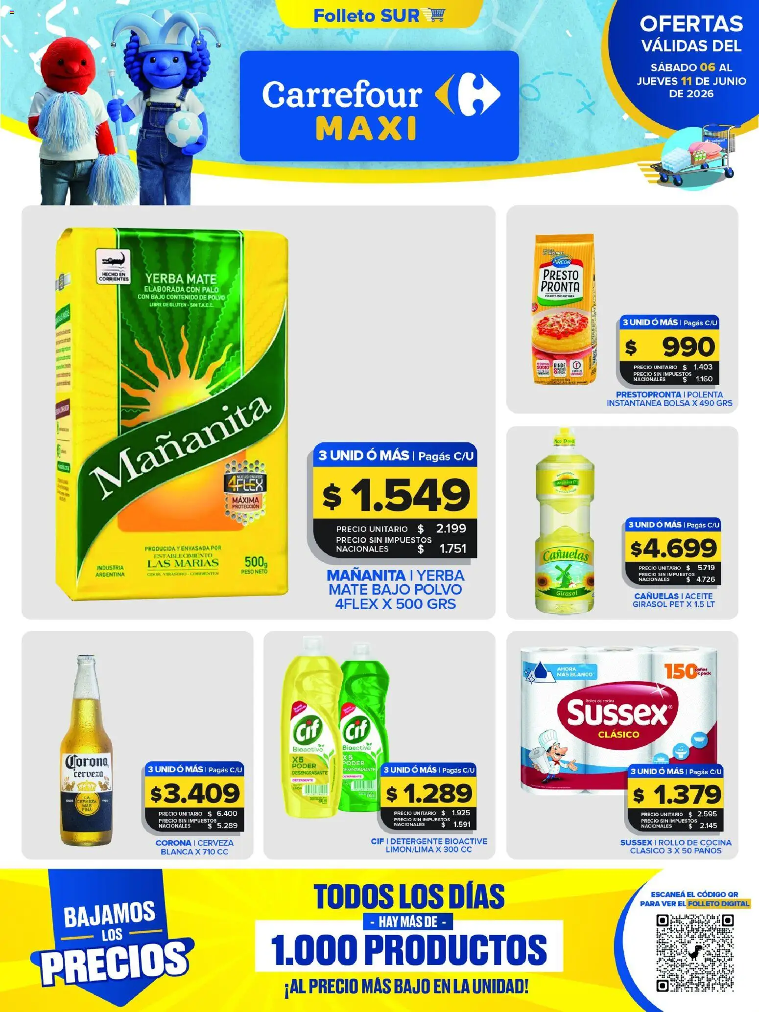 Vista previa del folleto de la tienda Carrefour Maxi válido desde el 06/06/2026 