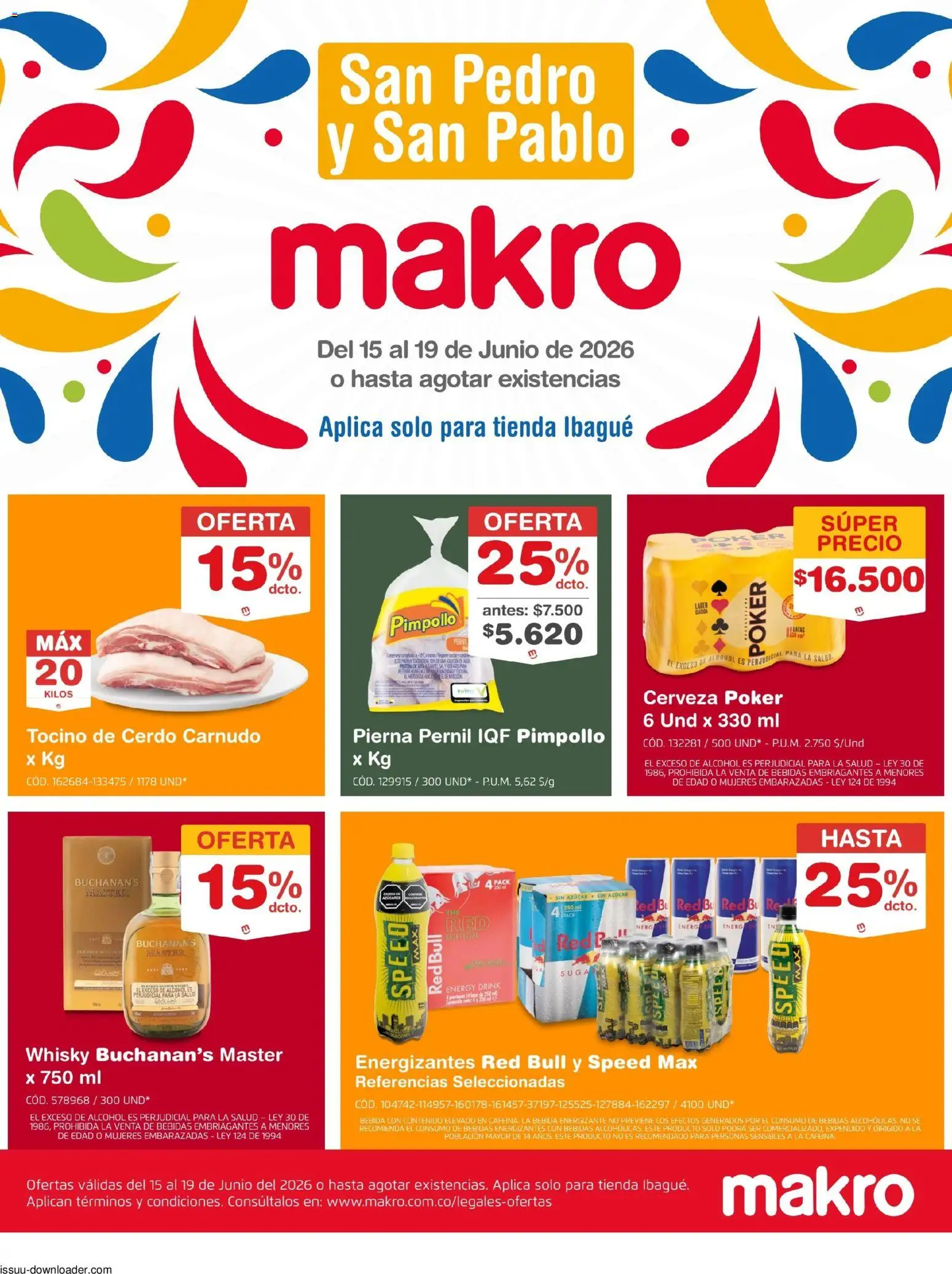  Vista previa del prospecto Makro catálogo del almacen Makro válida del 15/06/2026 al 19/06/2026