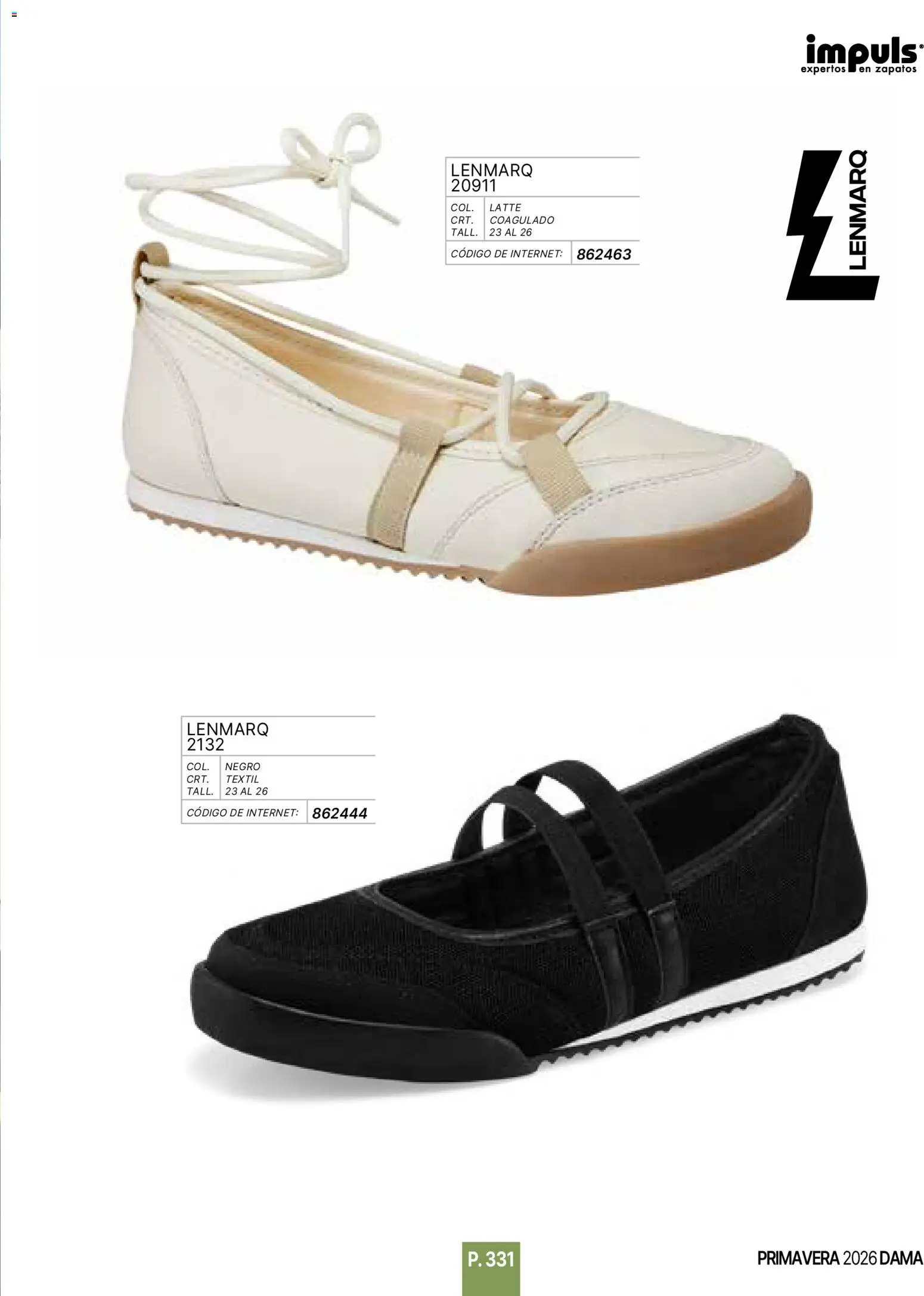 Vista previa las ofertas de la tienda Impuls - Catálogo Primavera desde el 01/01/2026 - Zapatos