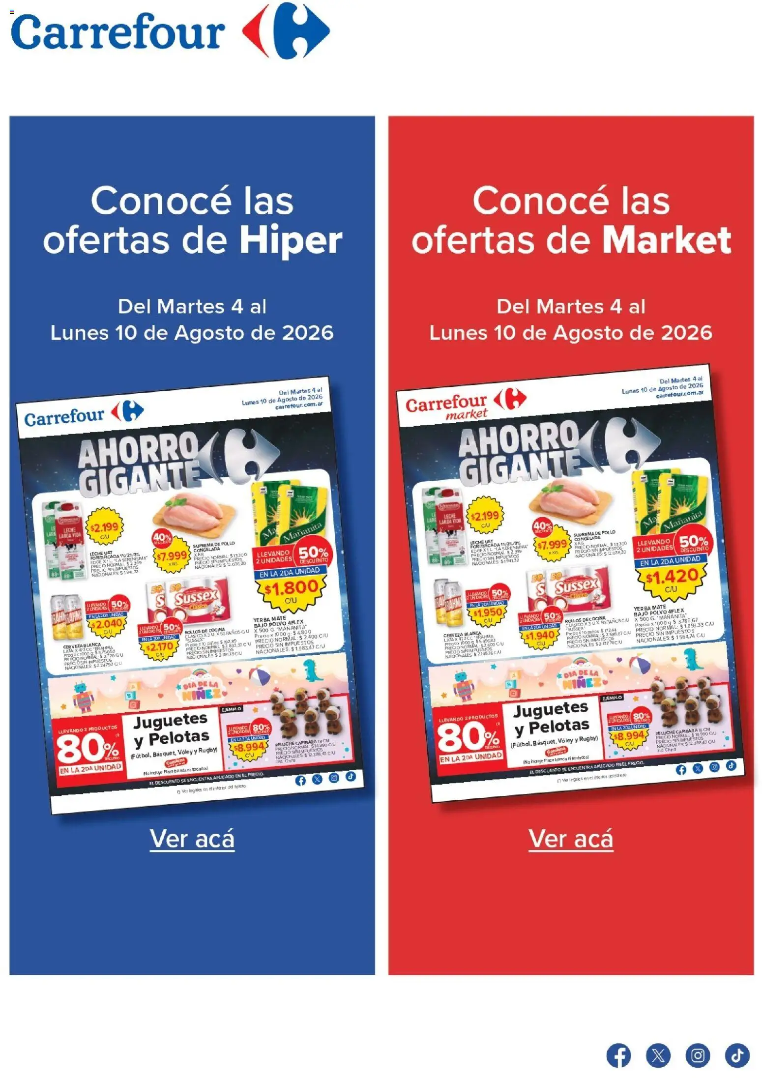 Vista previa del folleto de la tienda Carrefour válido desde el 04/08/2026 