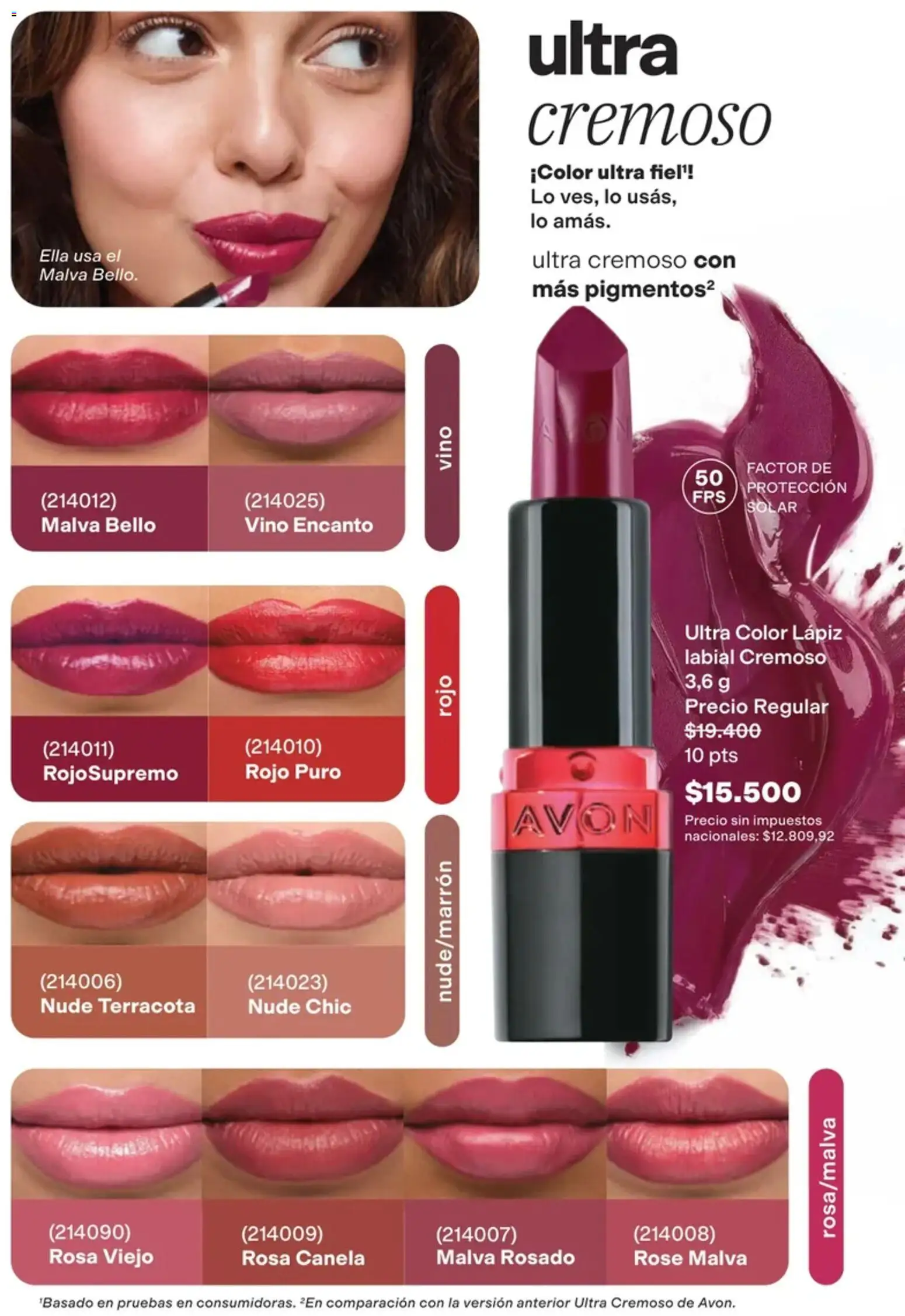 Vista previa del folleto de la tienda Avon válido desde el 01/10/2026 