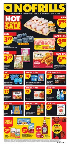 Un aperçu du dépliant No Frills weekly flyer - AB du magasin No Frills est valide à partir 23 juill. 2026