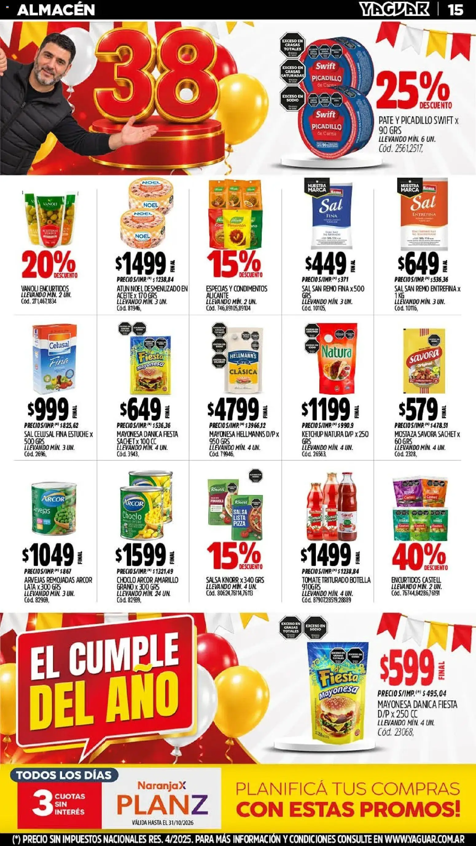 Vista previa del folleto de la tienda Yaguar válido desde el 05/10/2026 
