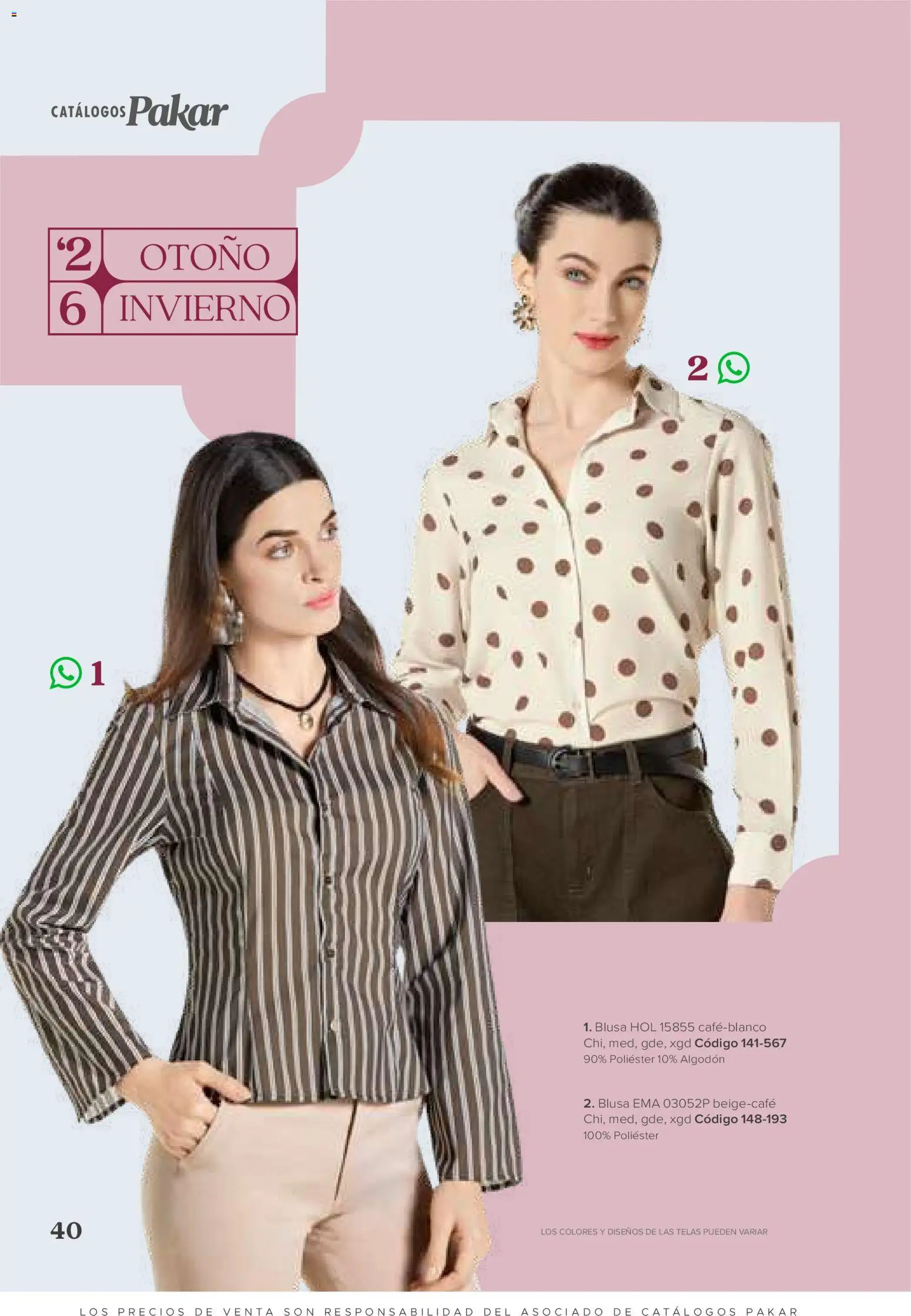 Vista previa las ofertas de la tienda SC Pakar - SC Pakar catálogo Ropa desde el 31/07/2026 