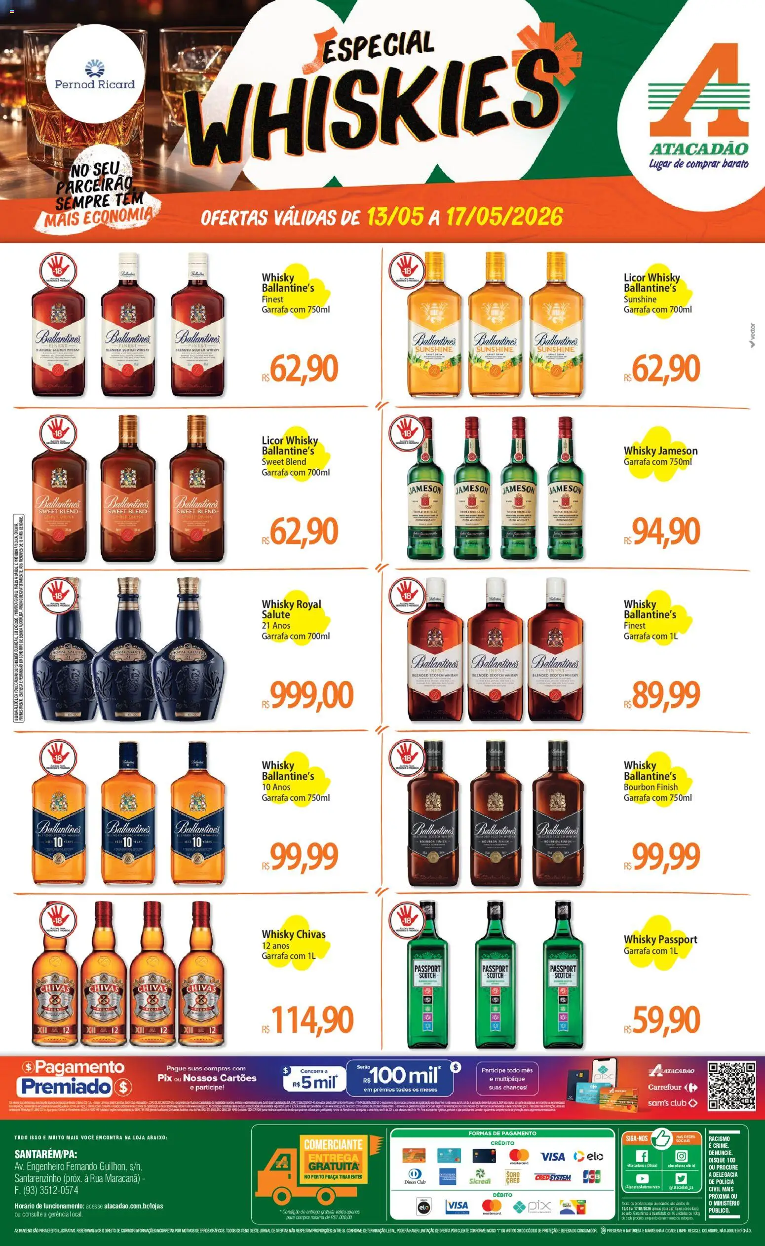 Pré-Visualização do folheto "Atacadão ofertas - PA" da loja Atacadão válido a partir de 13/05/2026