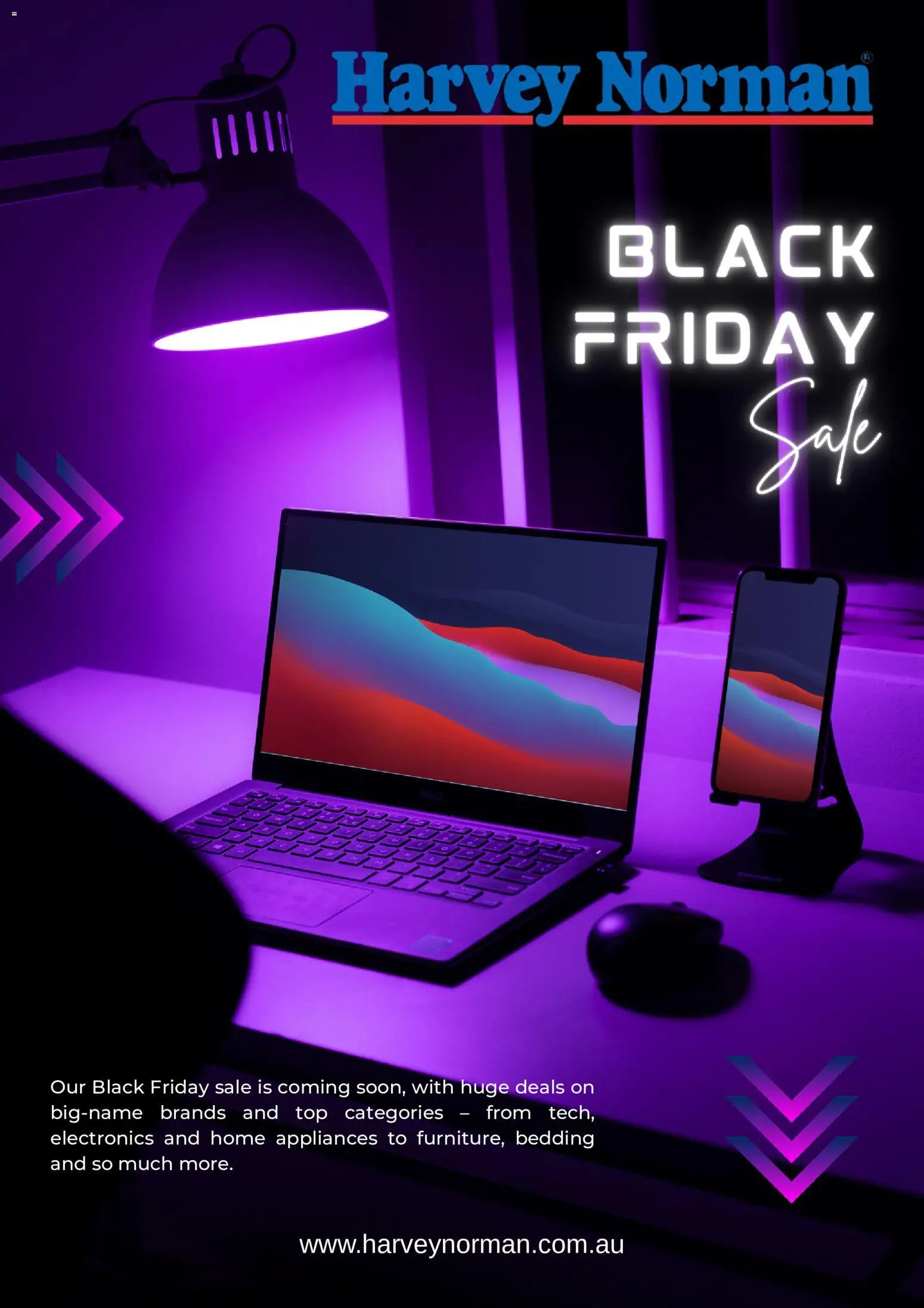 Preview of catalogue Harvey Norman Black Friday Notice from shop Harvey Norman valid 19/10/2026