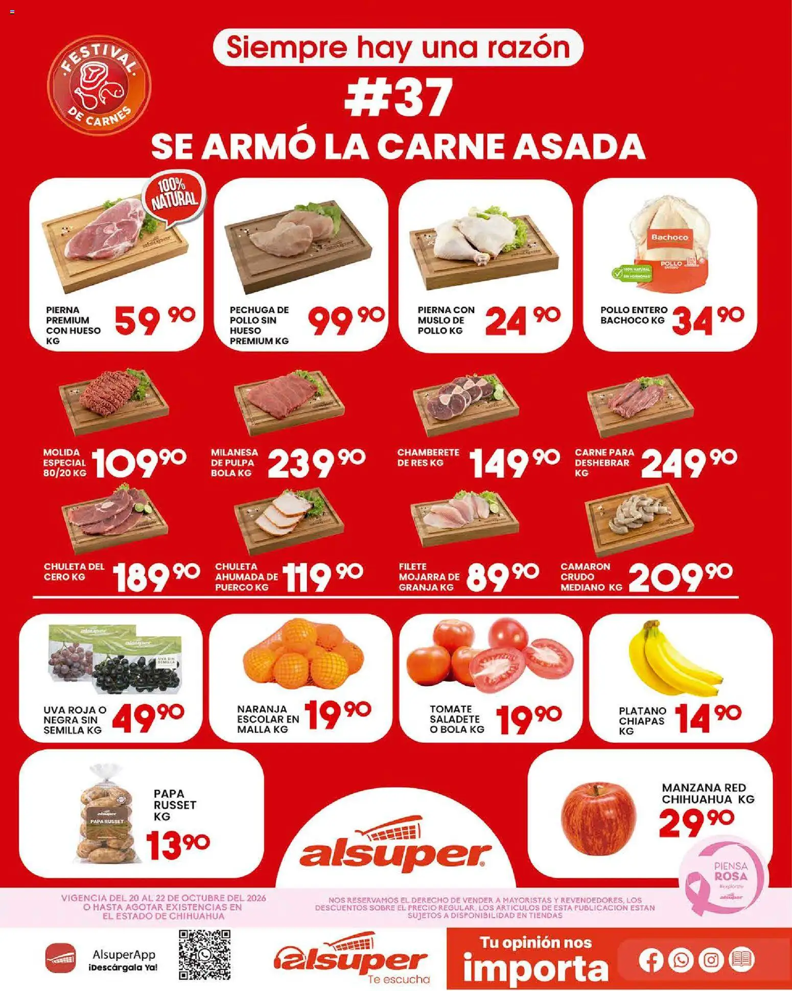 Vista previa las ofertas de la tienda Alsuper - Alsuper folleto desde el 20/10/2026 