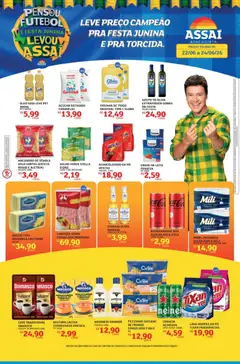 Pré-Visualização do folheto "Assaí Atacadista ofertas - PR" da loja Assaí Atacadista válido a partir de 21/06/2026