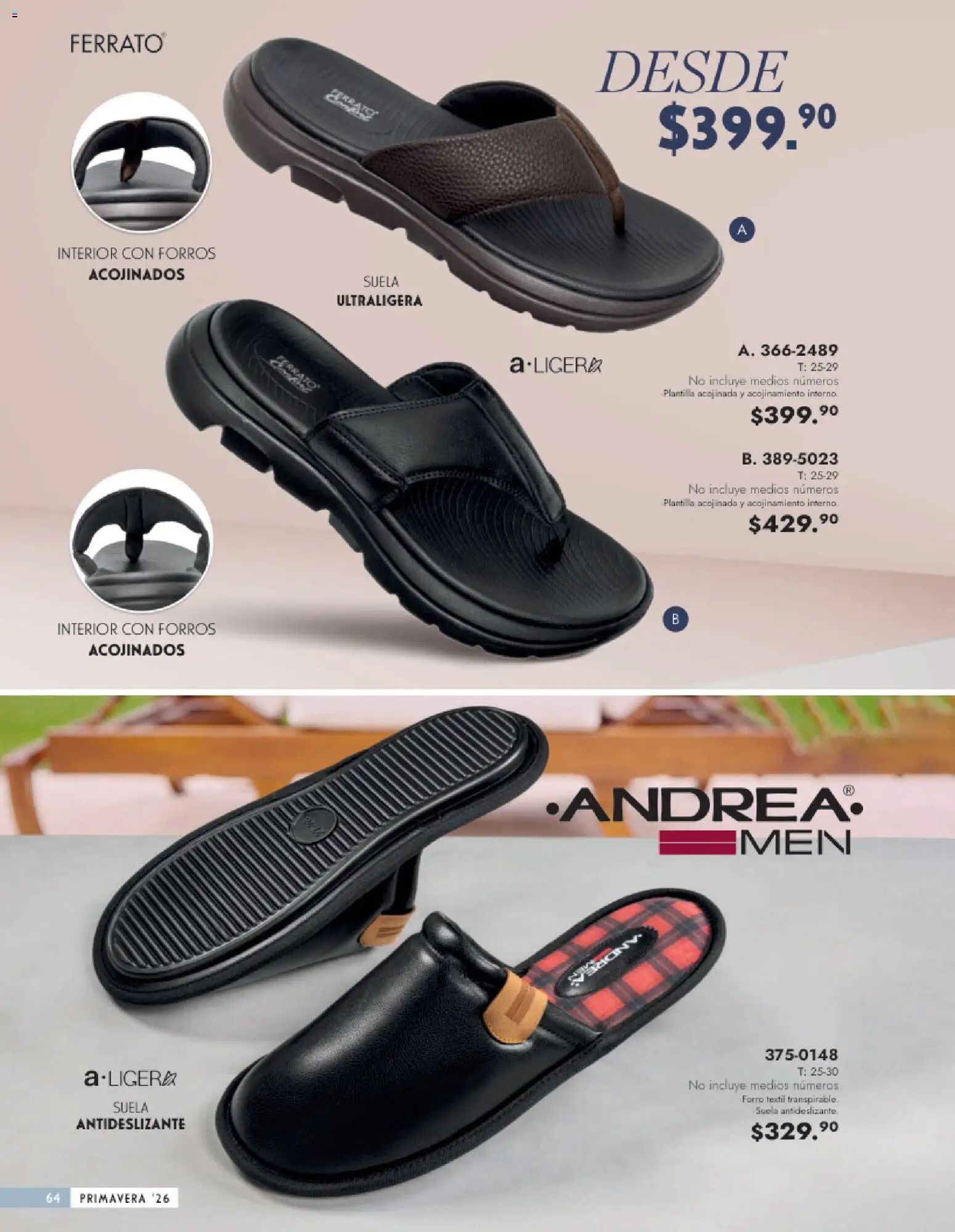 Vista previa las ofertas de la tienda Andrea - Catálogo Calzado Caballero desde el 25/01/2026 