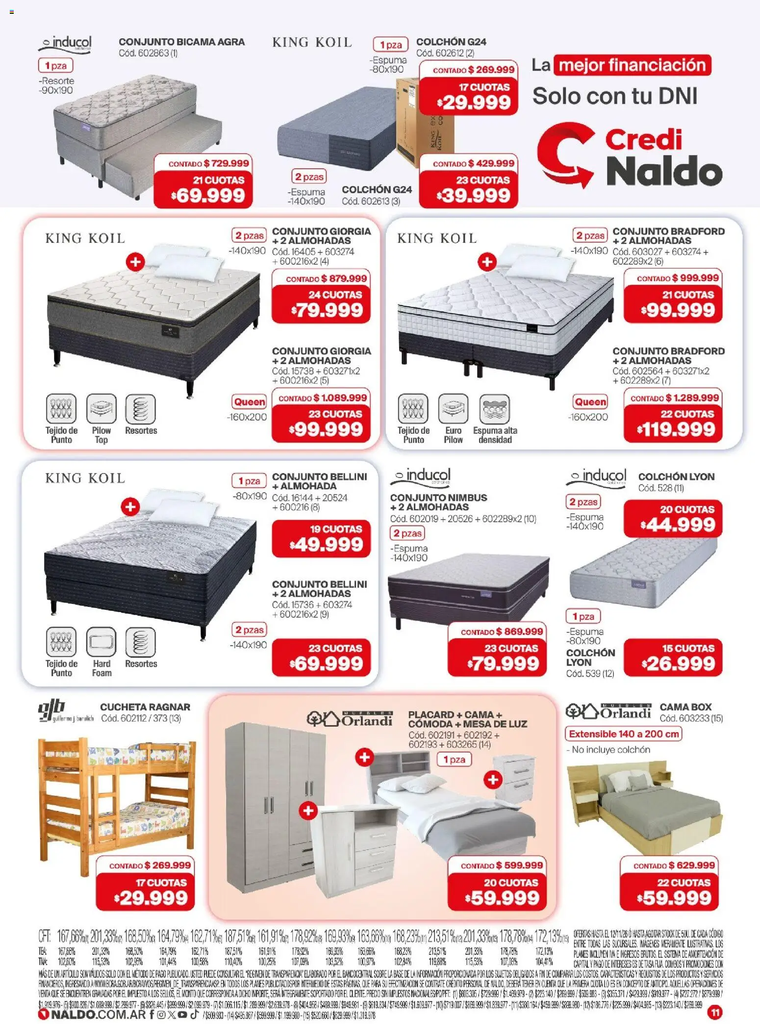Vista previa del folleto de la tienda Naldo válido desde el 01/11/2026 