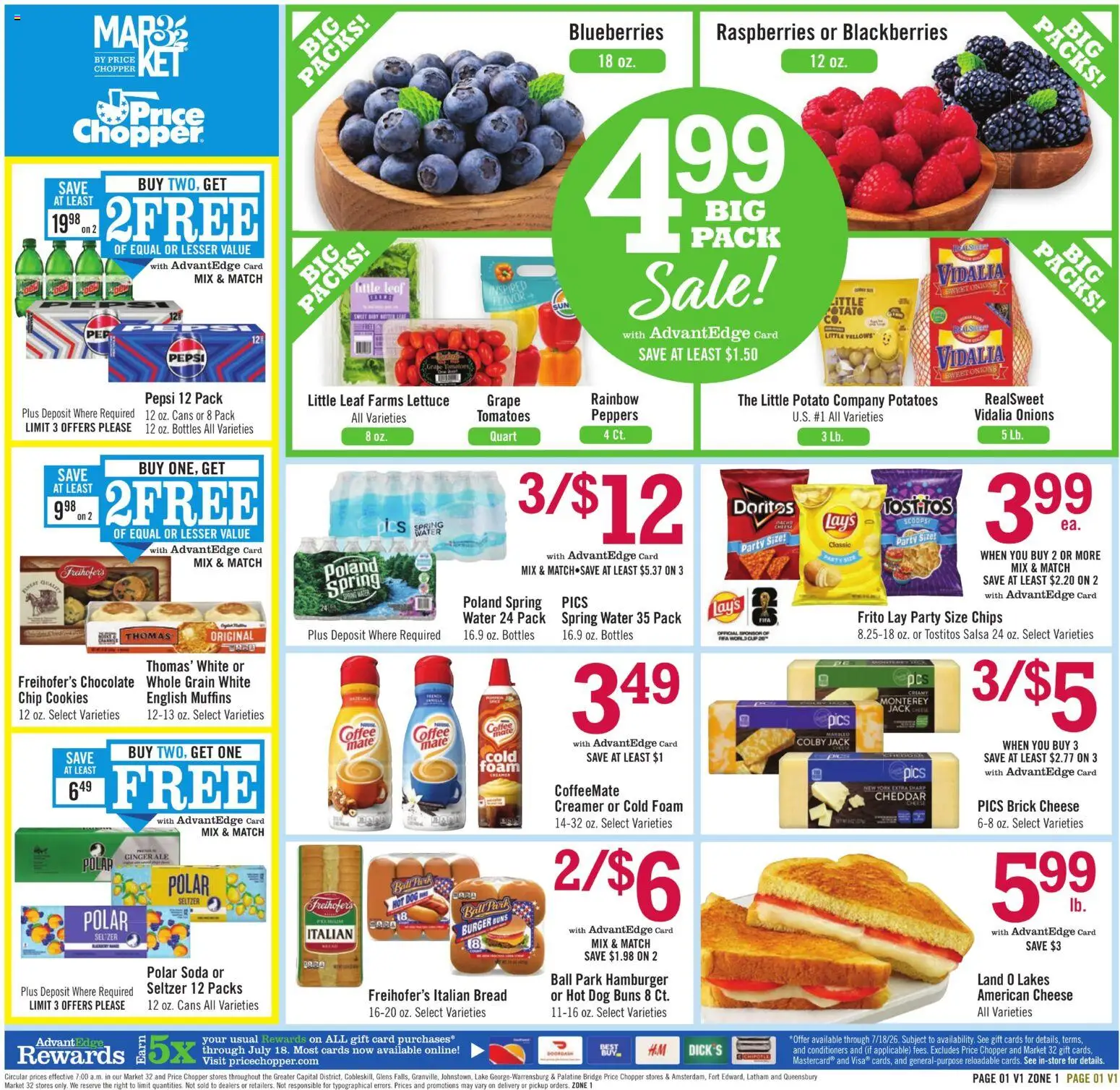 Ad Preview of Price Chopper Price Chopper Weekly Ad from 07/05/2026