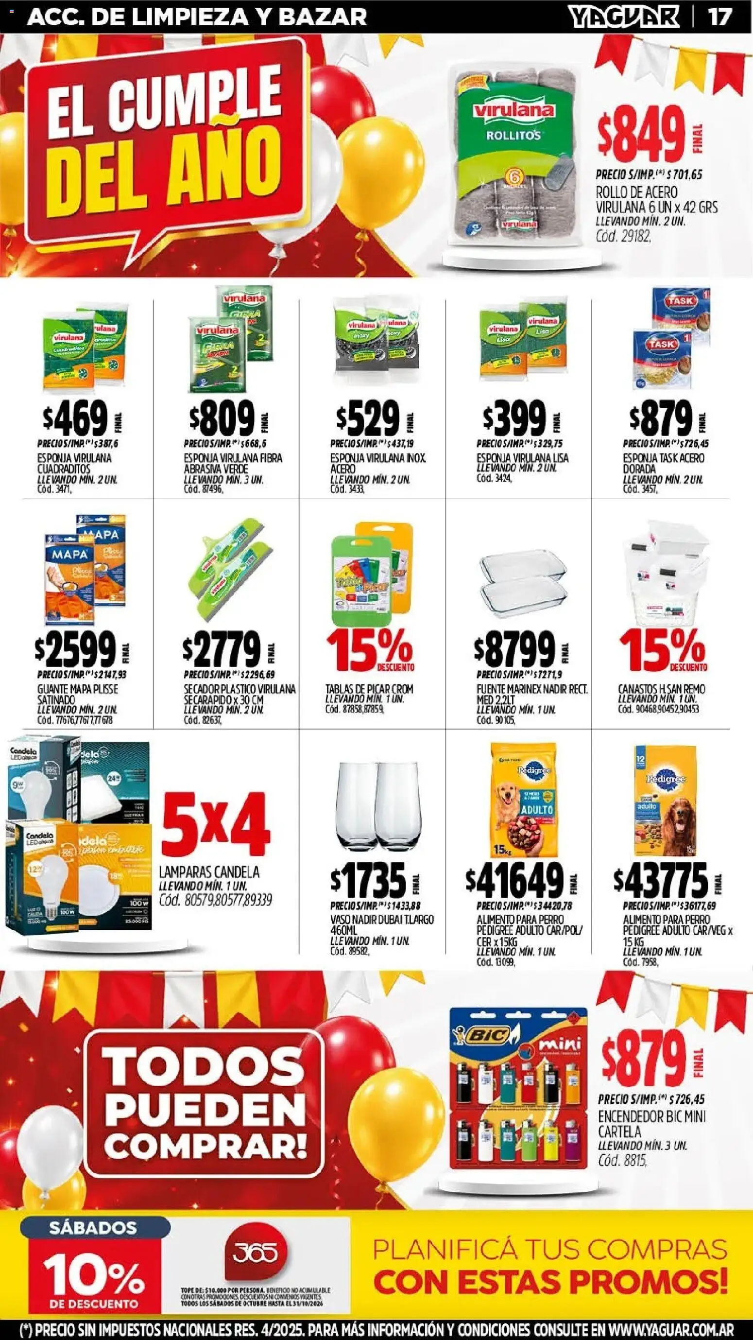 Vista previa del folleto de la tienda Yaguar válido desde el 19/10/2026 