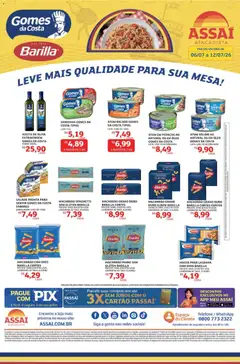 Pré-Visualização do folheto "Assaí Atacadista ofertas - PR" da loja Assaí Atacadista válido a partir de 06/07/2026