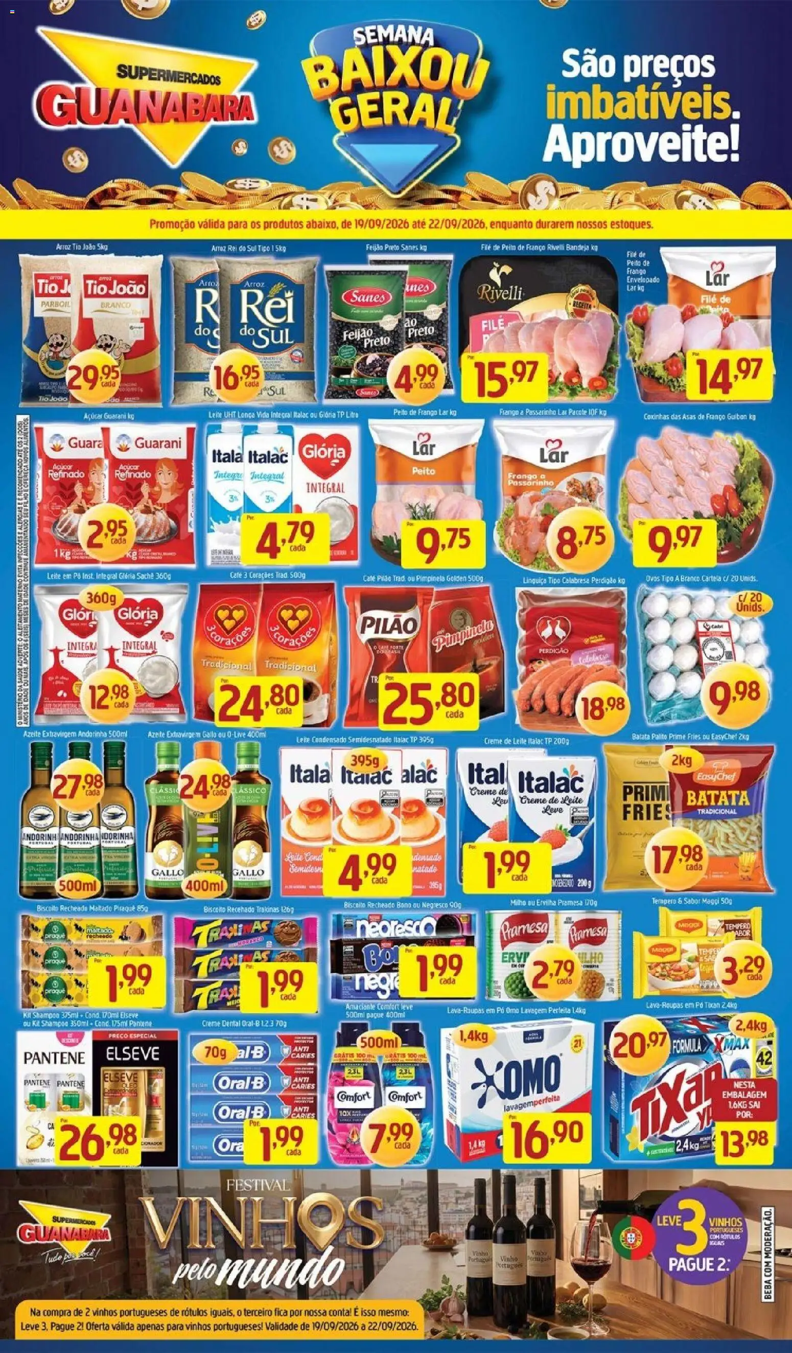 Pré-Visualização do folheto "Guanabara promoção" da loja Supermercados Guanabara válido a partir de 19/09/2026