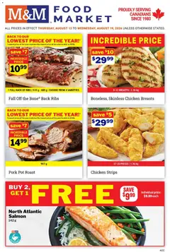 Preview of leaflet M&M Food Market weekly flyer / circulaire from shop M&M Food Market is valid from Aug 13, 2026