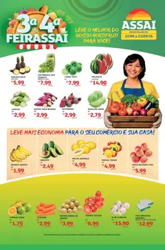 Pré-Visualização do folheto "Assaí Atacadista ofertas - PR" da loja Assaí Atacadista válido a partir de 22/09/2026