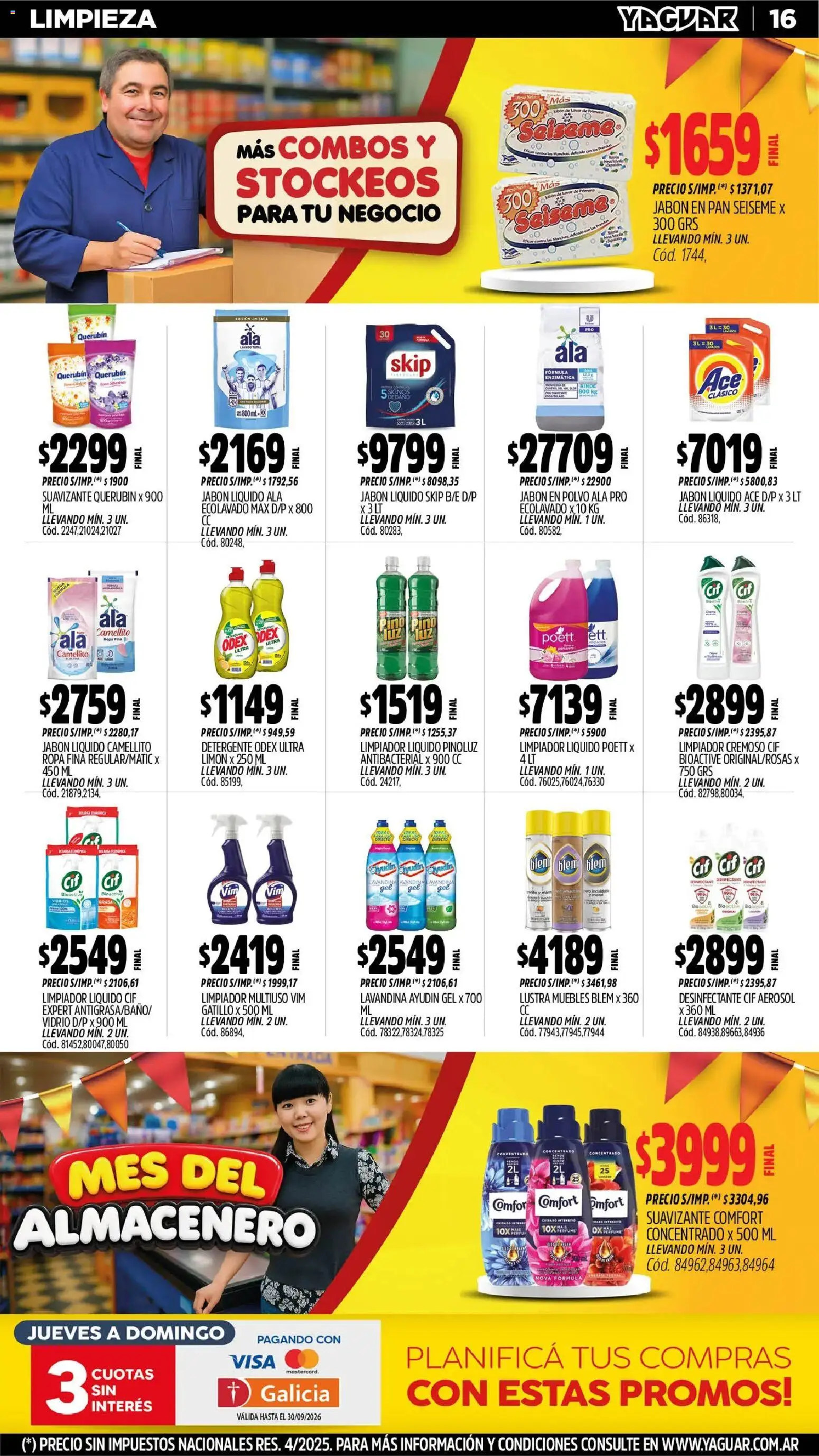 Vista previa del folleto de la tienda Yaguar válido desde el 31/08/2026 