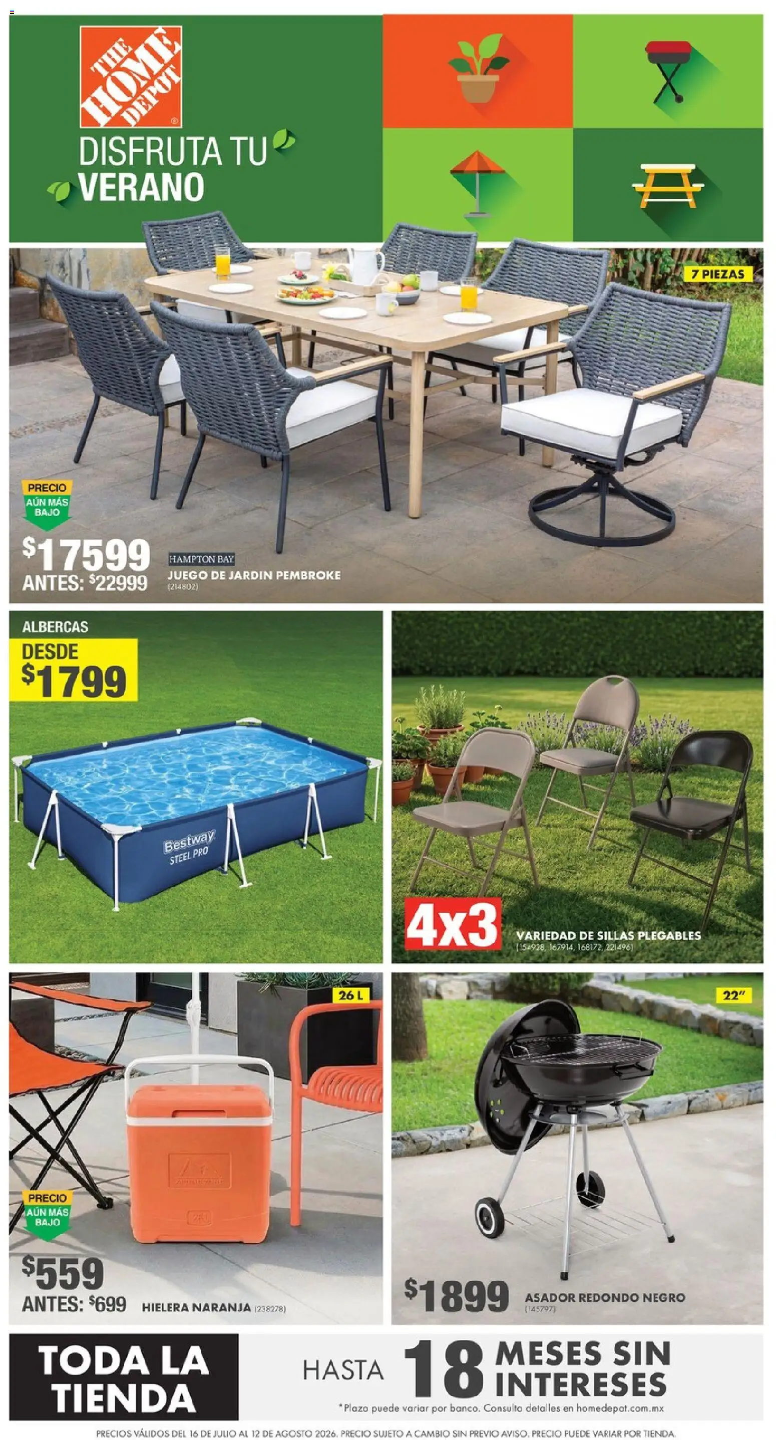 Vista previa las ofertas de la tienda Home Depot - Home Depot catálogo desde el 16/07/2026 