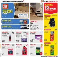 Preview of leaflet Home Hardware weekly flyer / circulaire from shop Home Hardware is valid from Sep 24, 2026