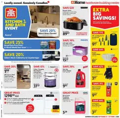 Preview of leaflet Home Hardware weekly flyer / circulaire from shop Home Hardware is valid from Sep 24, 2026
