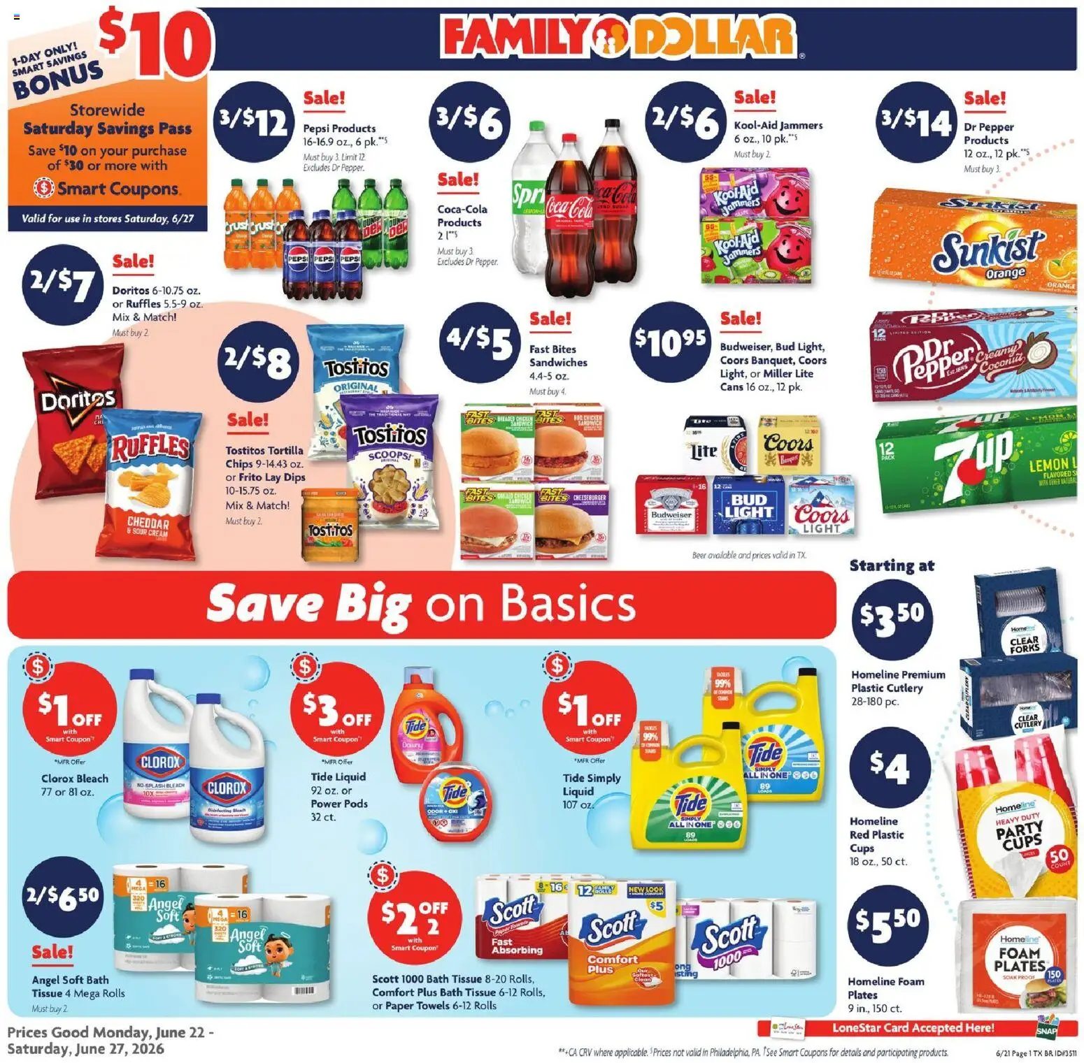 Ad Preview of Family Dollar Family Dollar Weekly Ad from 06/22/2026