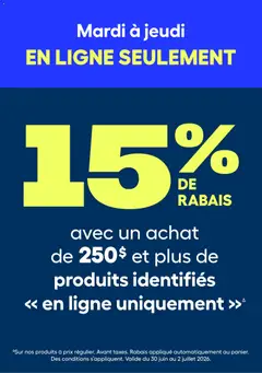 Preview of leaflet Rona circulaire from shop Rona is valid from Jun 25, 2026