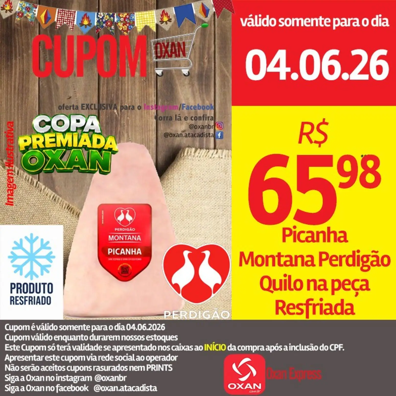 Pré-Visualização do folheto "Oxan Atacadista - Ofertas da semana" da loja Oxan Atacadista válido a partir de 04/06/2026