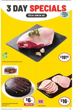 Preview of catalogue IGA 3 Day Specials WA from shop IGA valid 24/07/2026