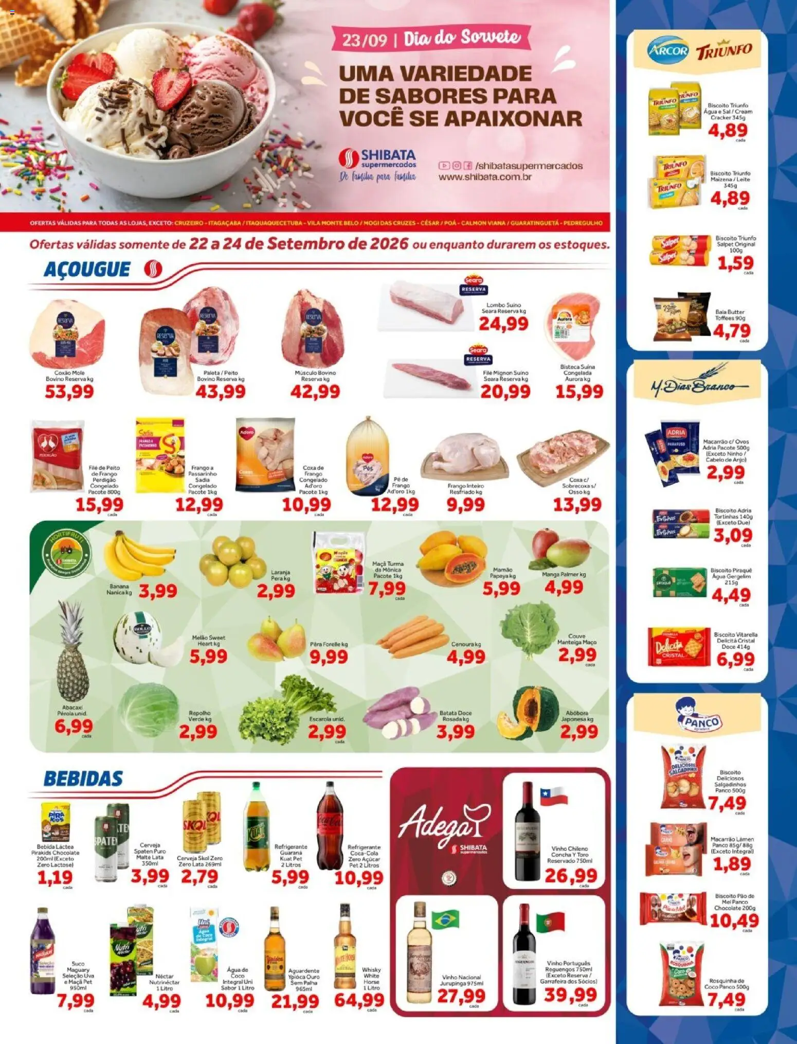 Pré-Visualização do folheto "Shibata - Ofertas da semana" da loja Shibata válido a partir de 22/09/2026