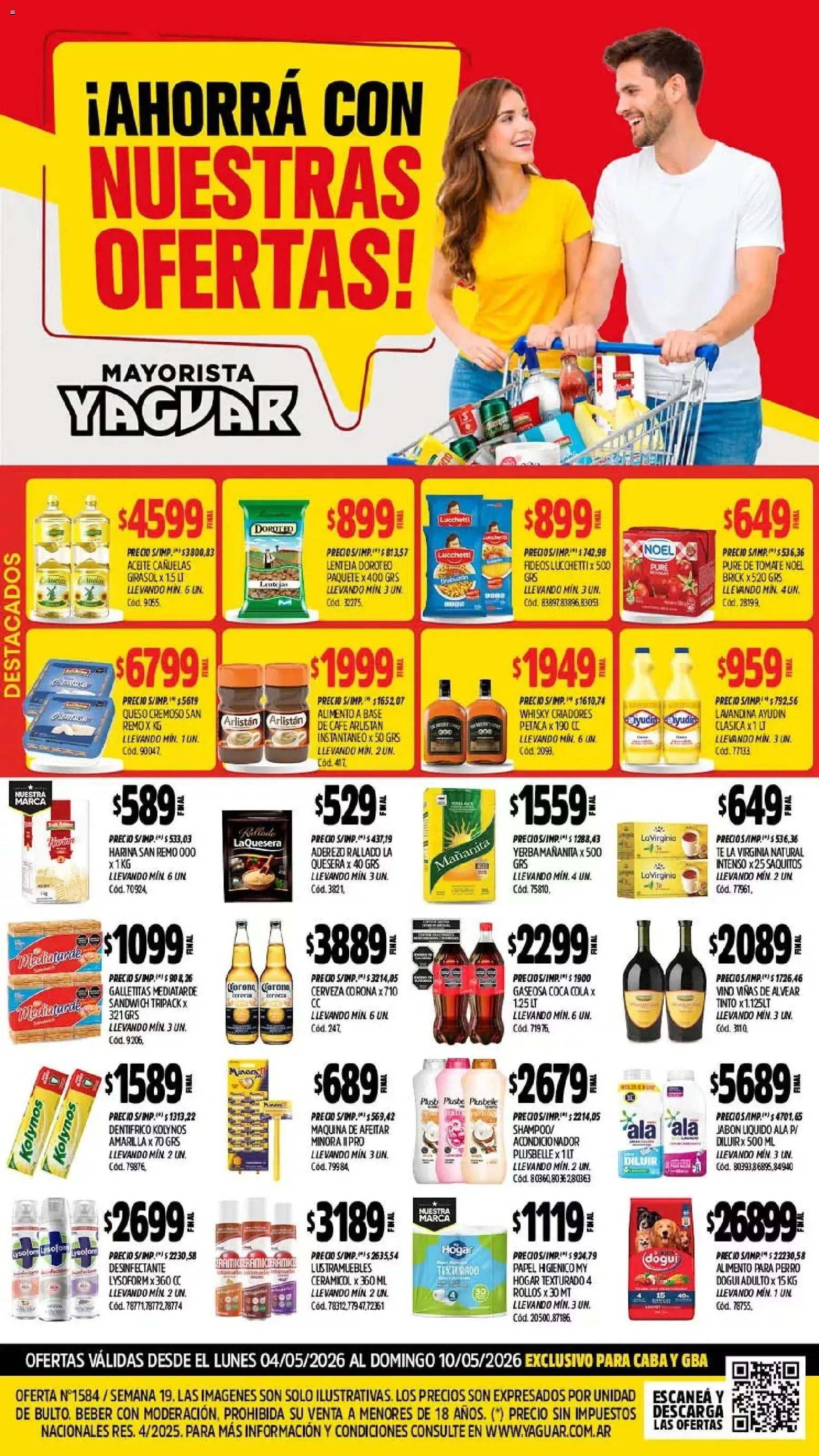 Vista previa del folleto de la tienda Yaguar válido desde el 04/05/2026 