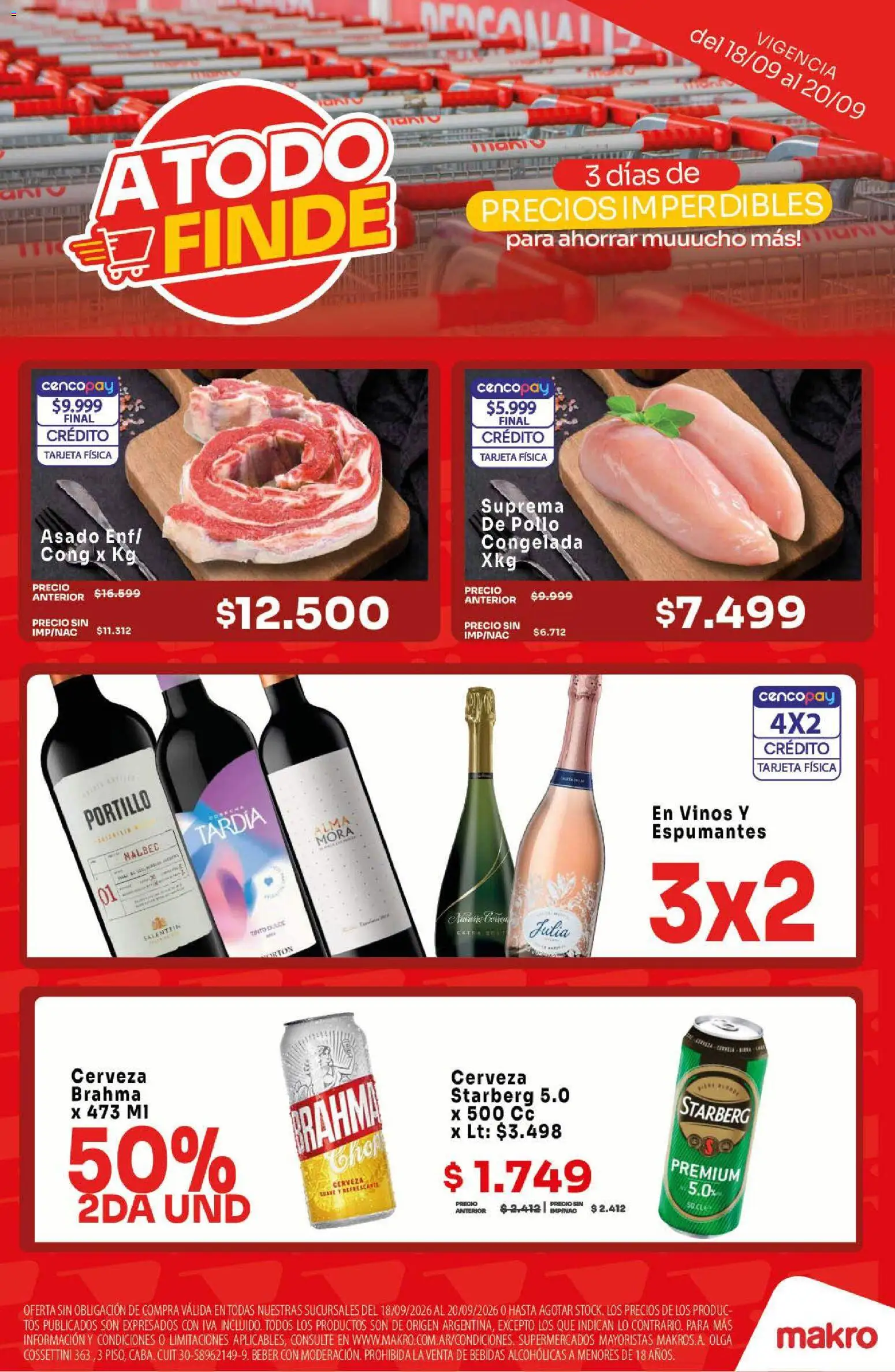 Vista previa del folleto de la tienda Makro válido desde el 18/09/2026 