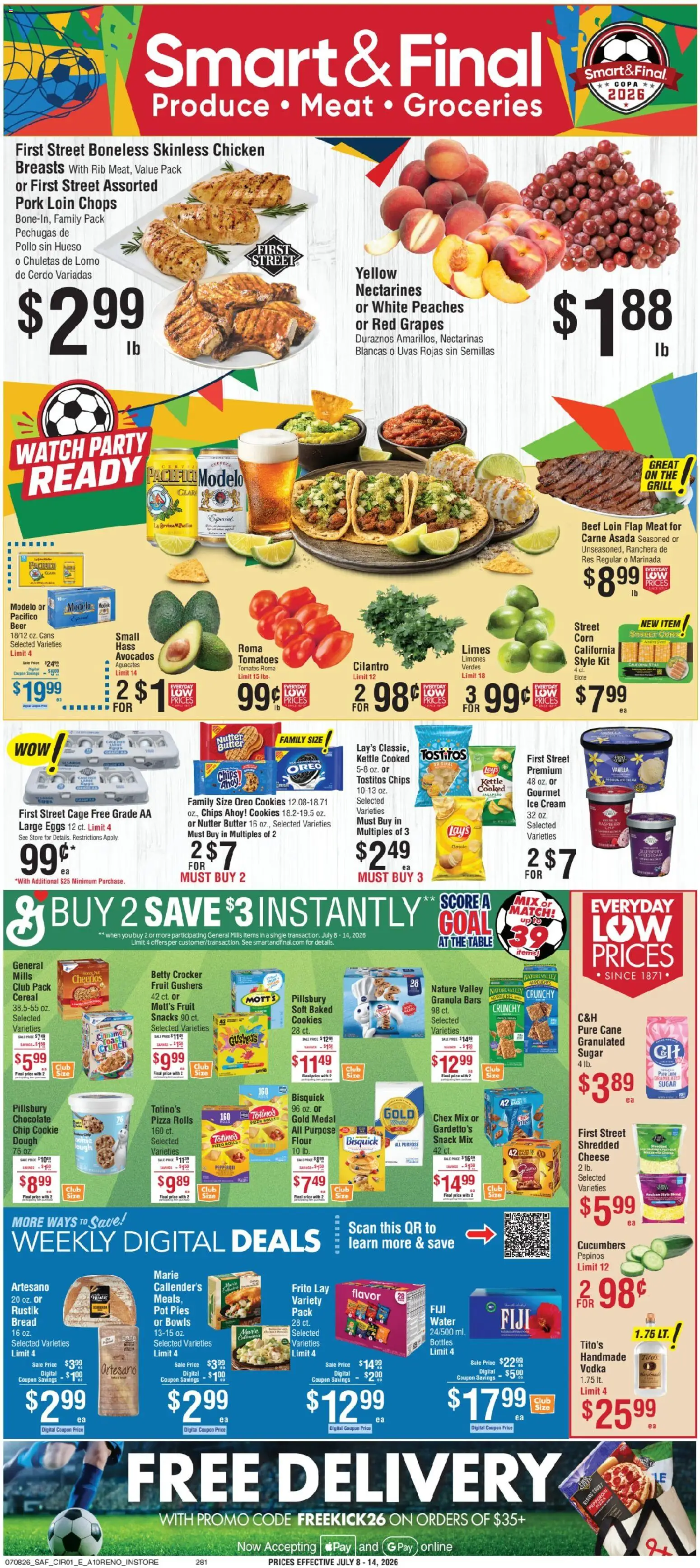 Ad Preview of Smart & Final Smart & Final Weekly Ad from 07/08/2026