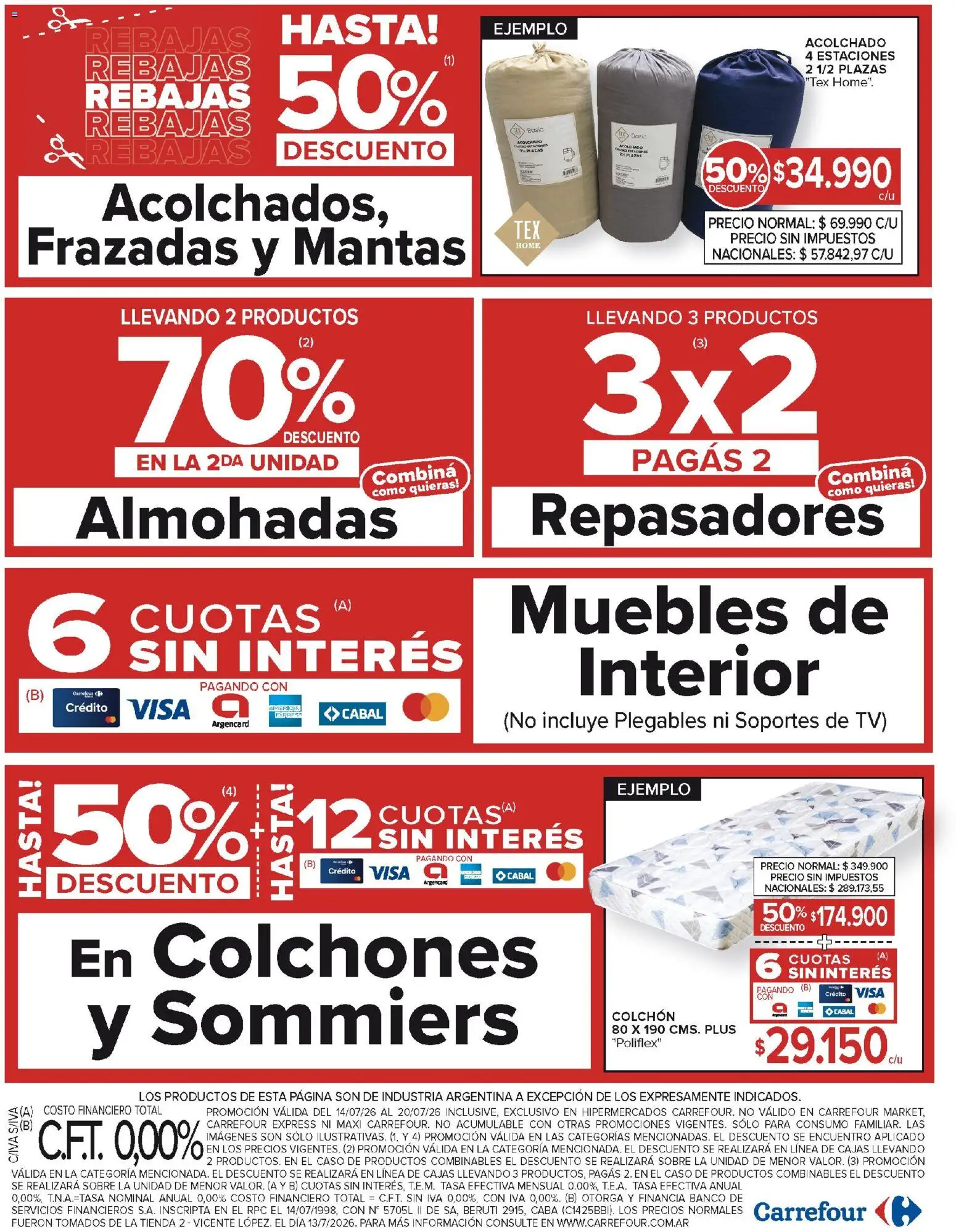 Vista previa del folleto de la tienda Carrefour válido desde el 14/07/2026 