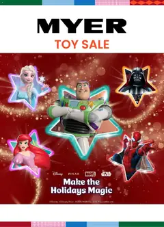 Preview of catalogue Myer catalogue Toy Sale from shop Myer valid 26/10/2026