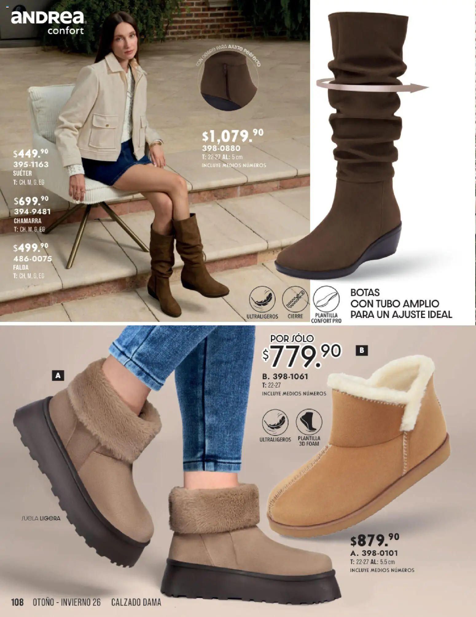 Vista previa las ofertas de la tienda Andrea - Andrea catálogo Otoño Invierno desde el 23/08/2026 