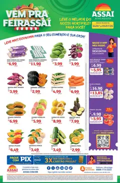 Pré-Visualização do folheto "Assaí Atacadista ofertas - PR" da loja Assaí Atacadista válido a partir de 04/07/2026