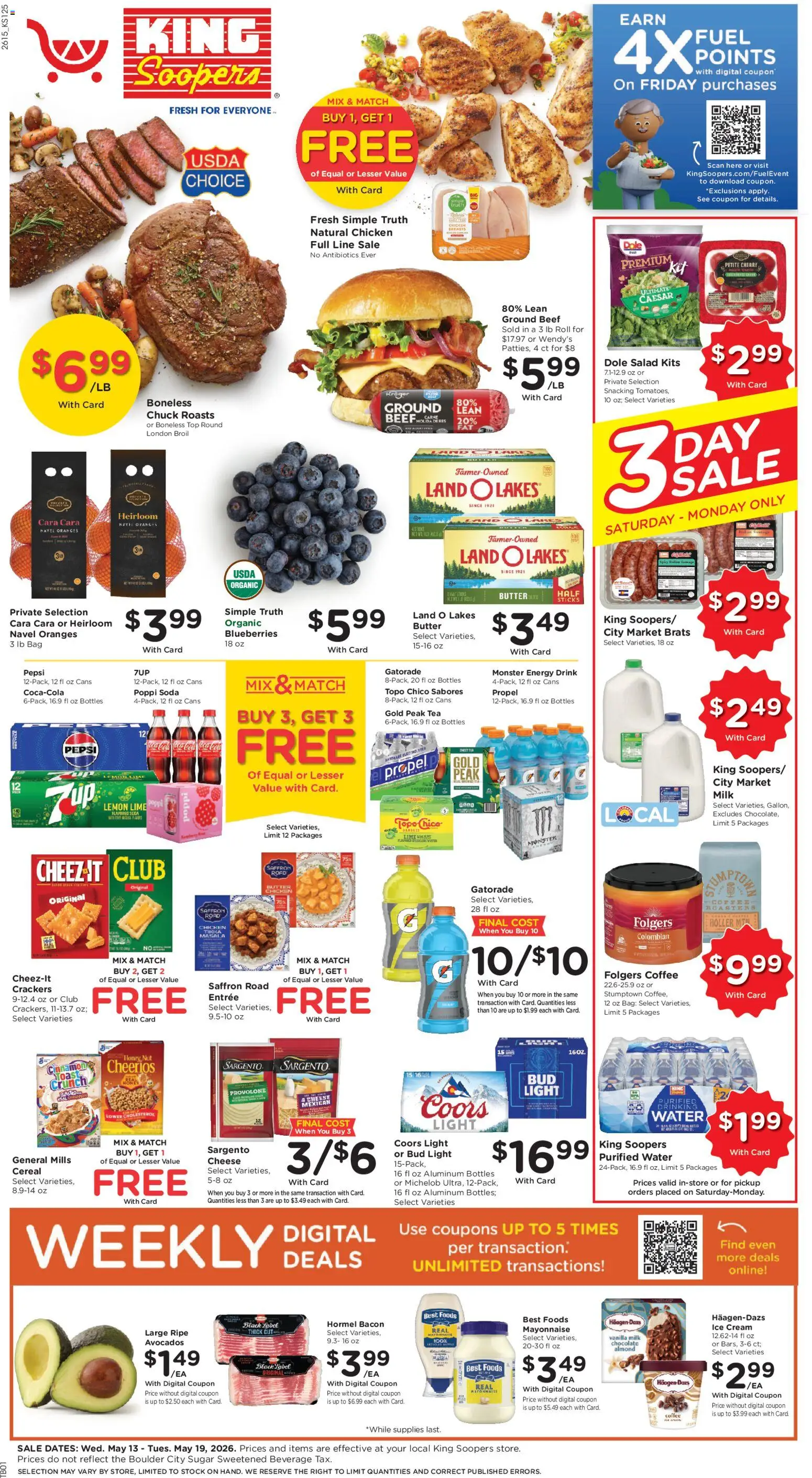 Ad Preview of King Soopers King Soopers Weekly Ad from 05/13/2026