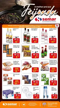Pré-Visualização do folheto "Semar Supermercado ofertas Feijoada" da loja Semar Supermercado válido a partir de 12/05/2026