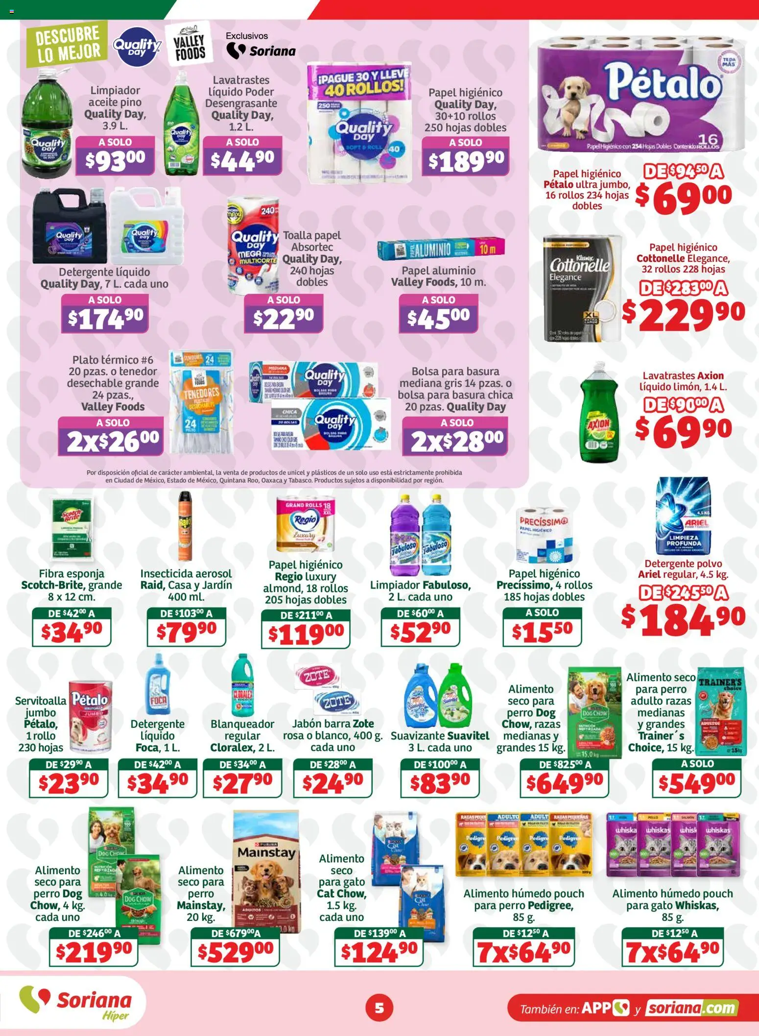 Vista previa las ofertas de la tienda Soriana - Soriana folleto desde el 04/09/2026 