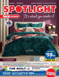 Preview of catalogue Spotlight catalogue from shop Spotlight valid 13 May 2026
